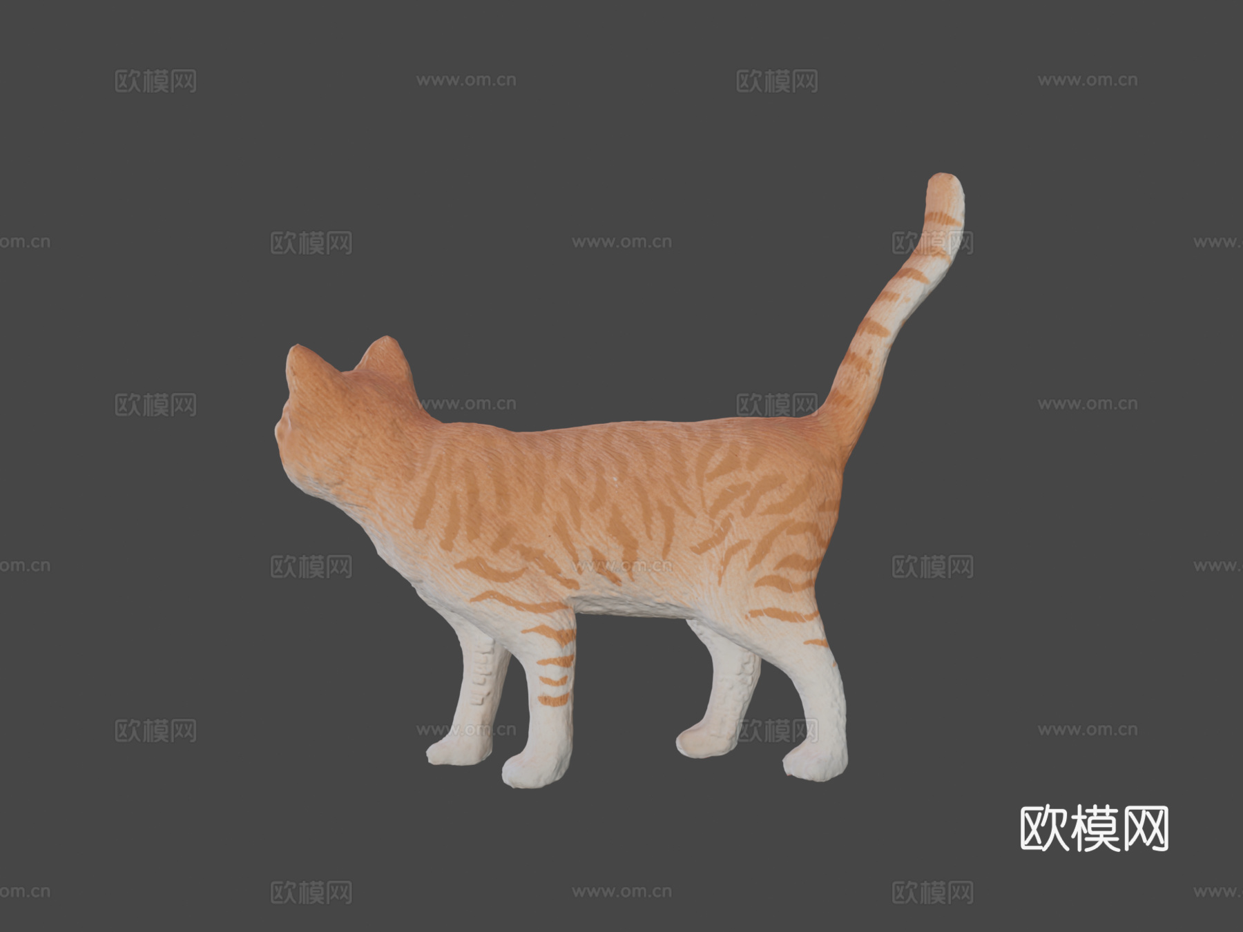 微型猫3d模型
