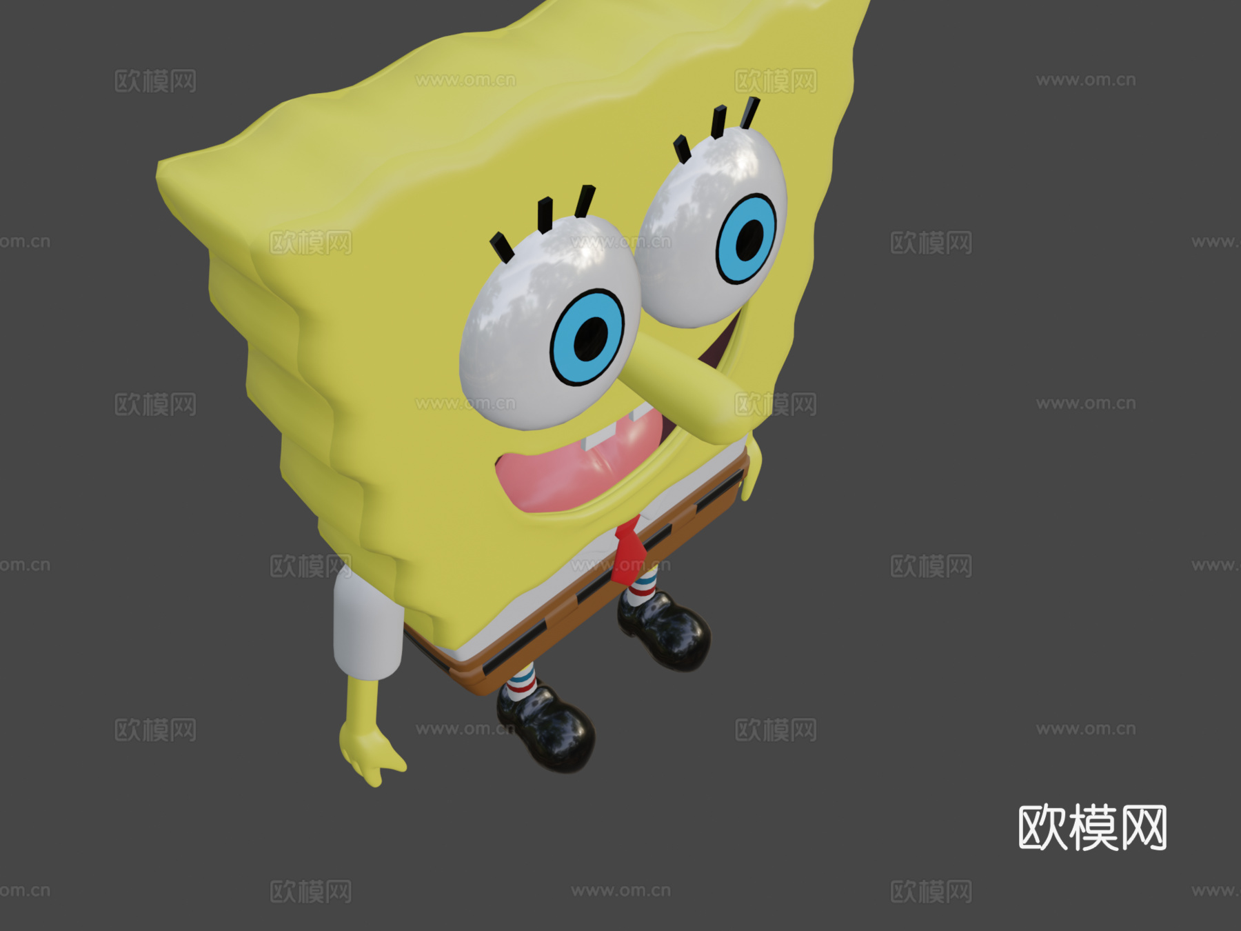 海绵宝宝3d模型