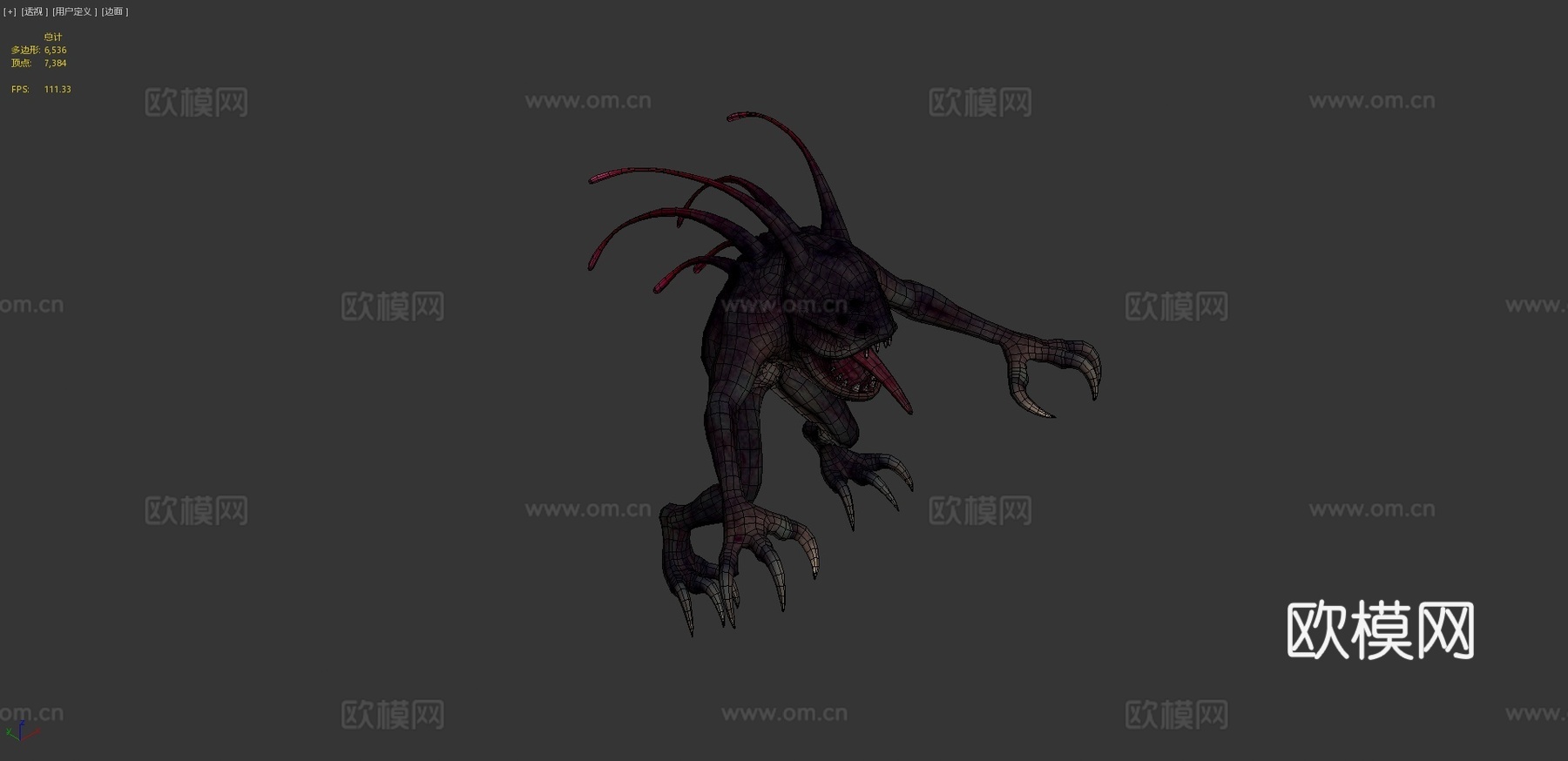 ANGLEROX动画3d模型