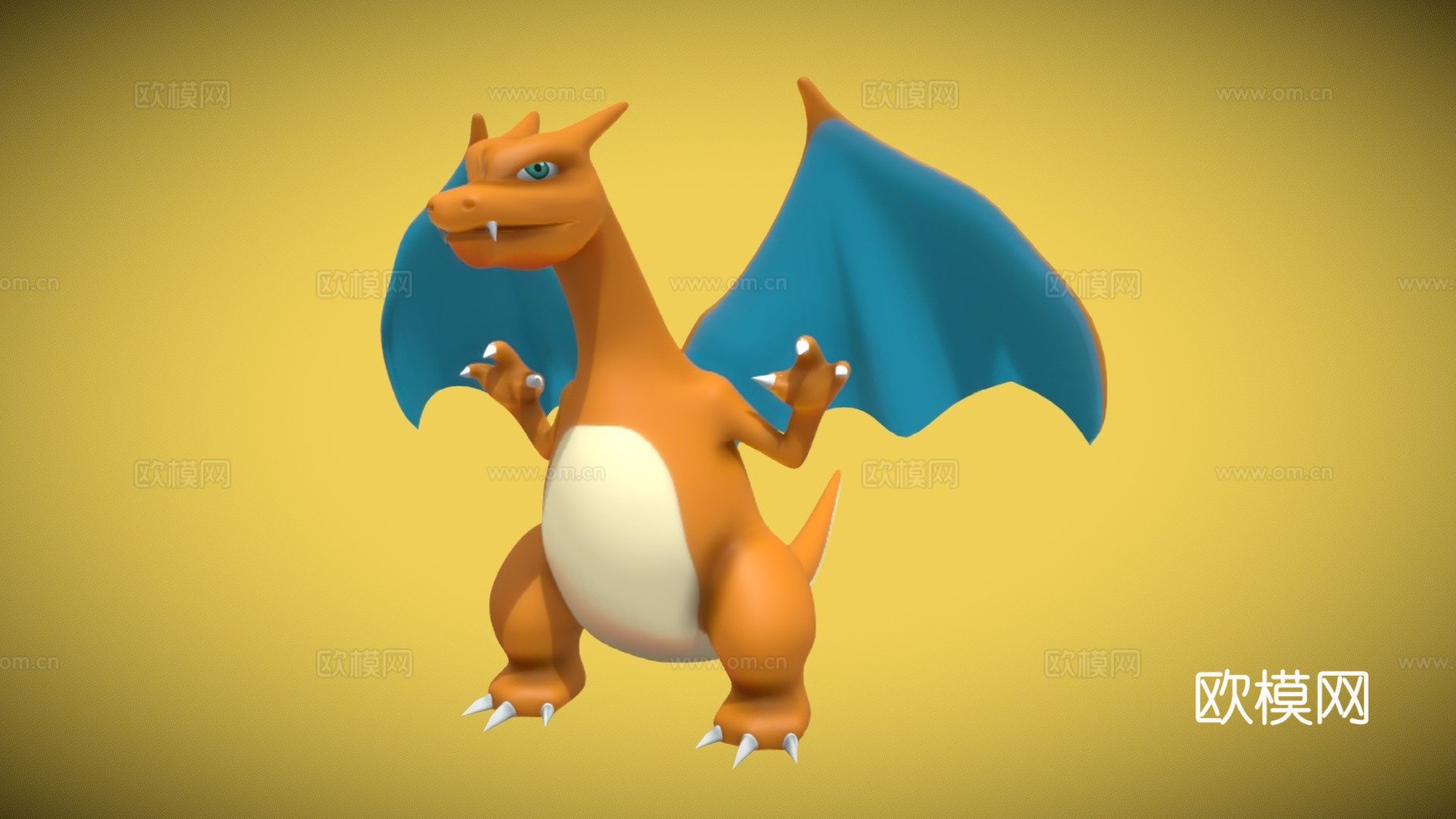 喷火龙3d模型