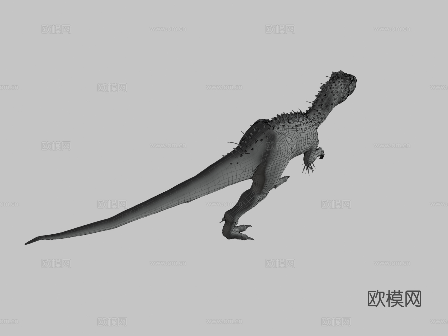 暴虐霸王龙3d模型