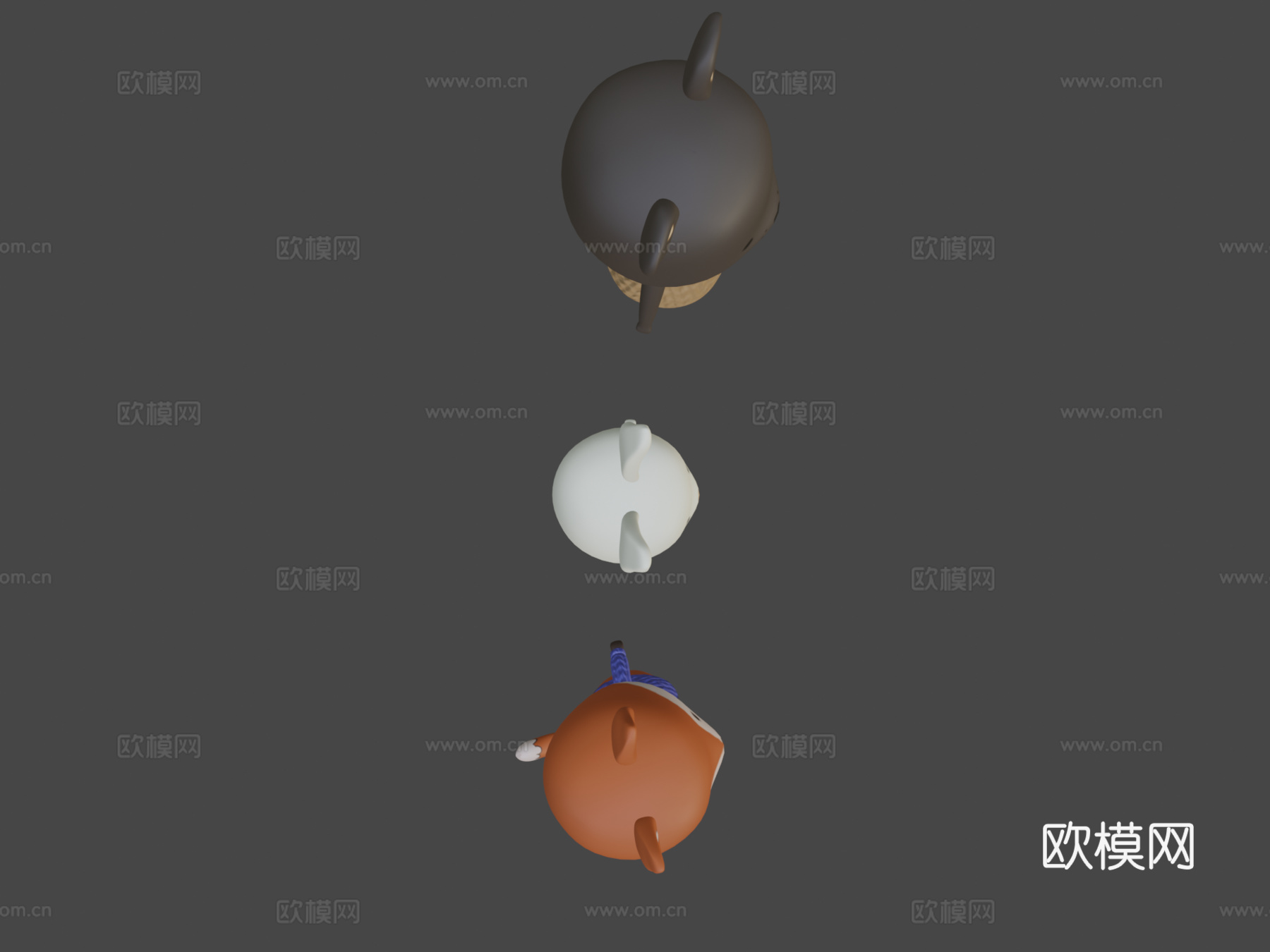 动物小队3d模型