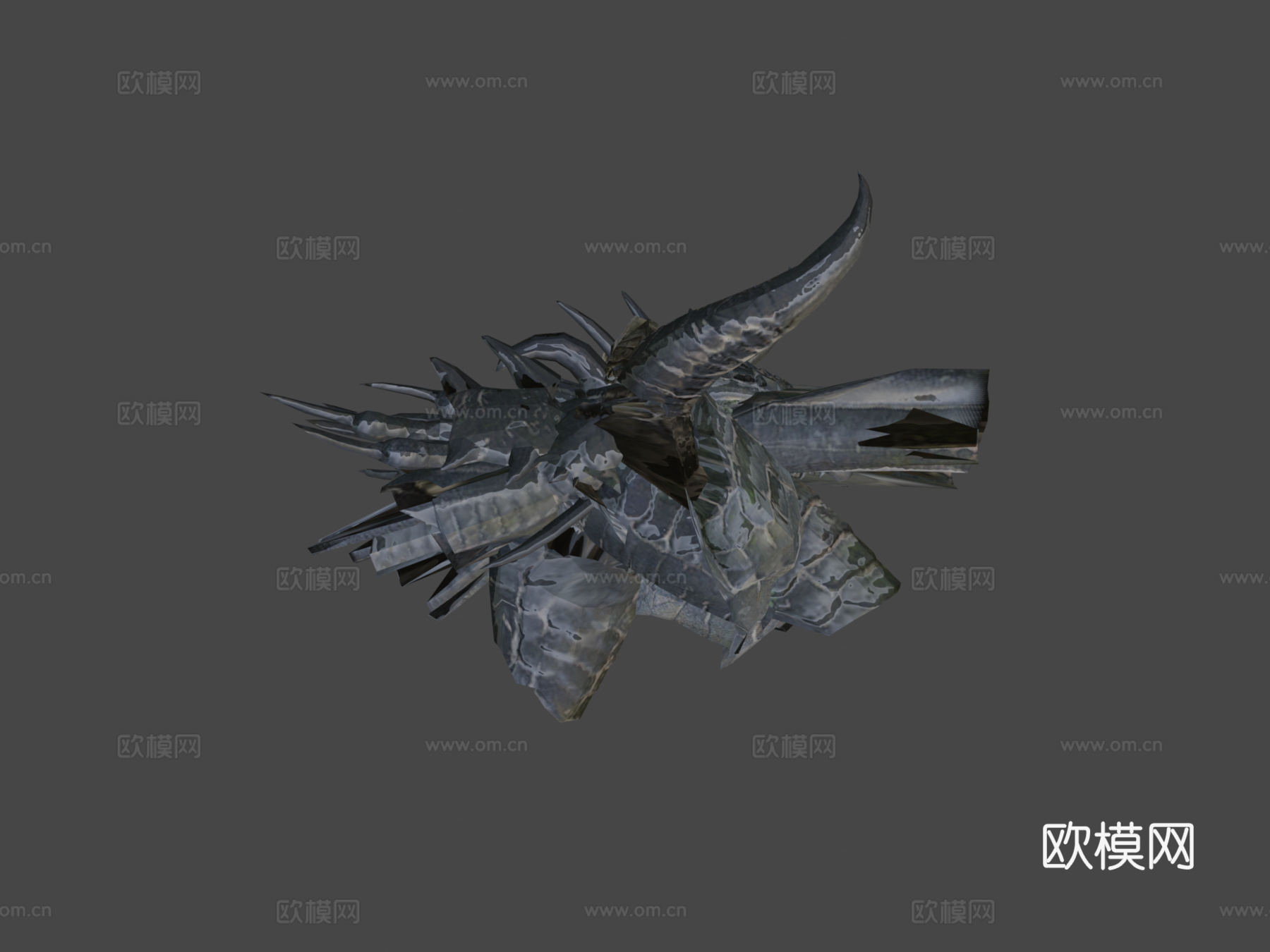 动画龙3d模型
