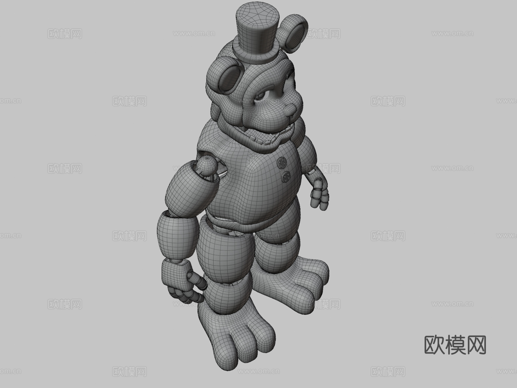 弗雷迪熊3d模型