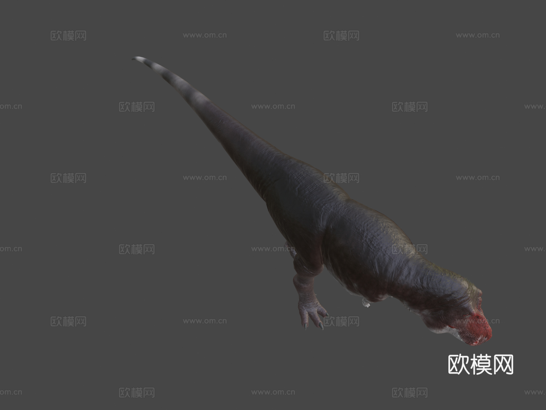 暴龙3d模型