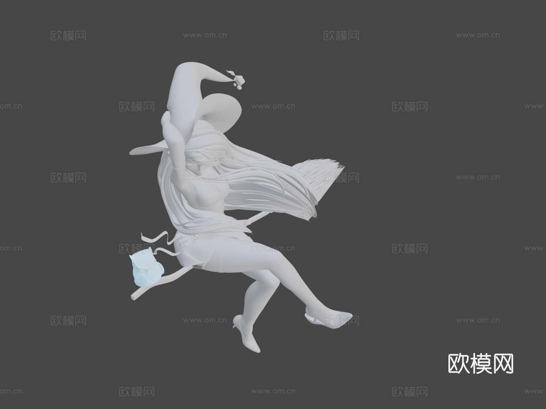 DTIYS重绘罗斯绘画-粉红女巫3d模型