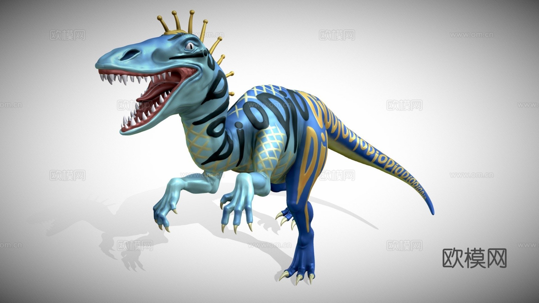 迪诺恐龙3d模型