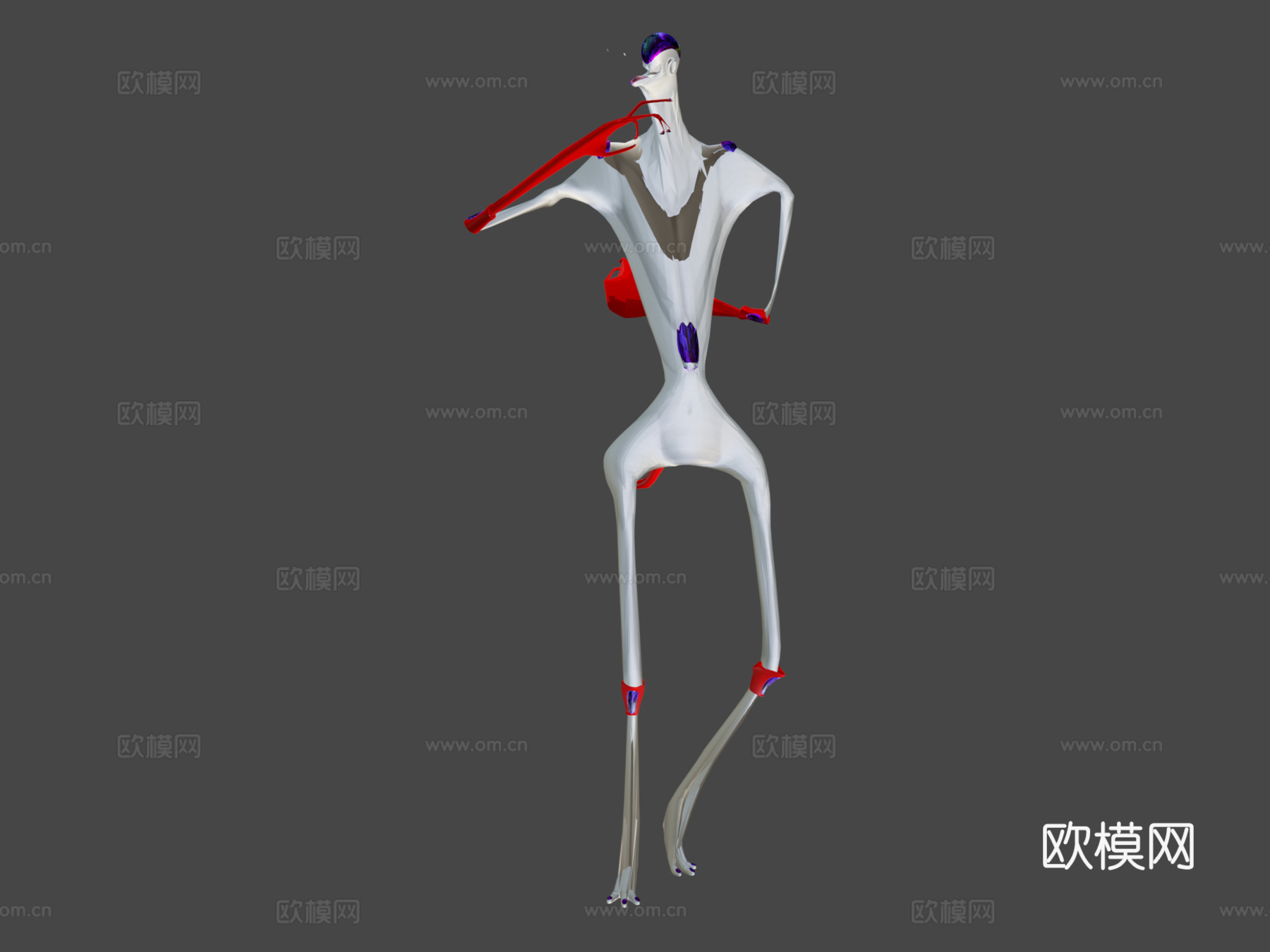 小星星弗利萨3d模型