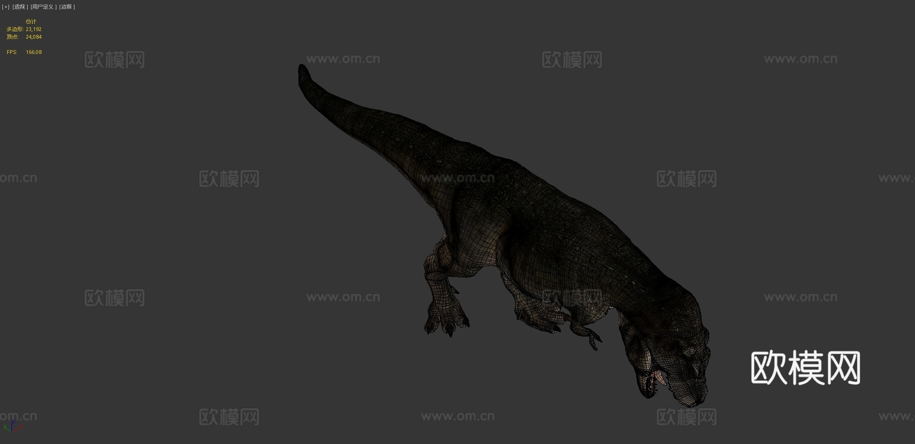 特暴龙3d模型