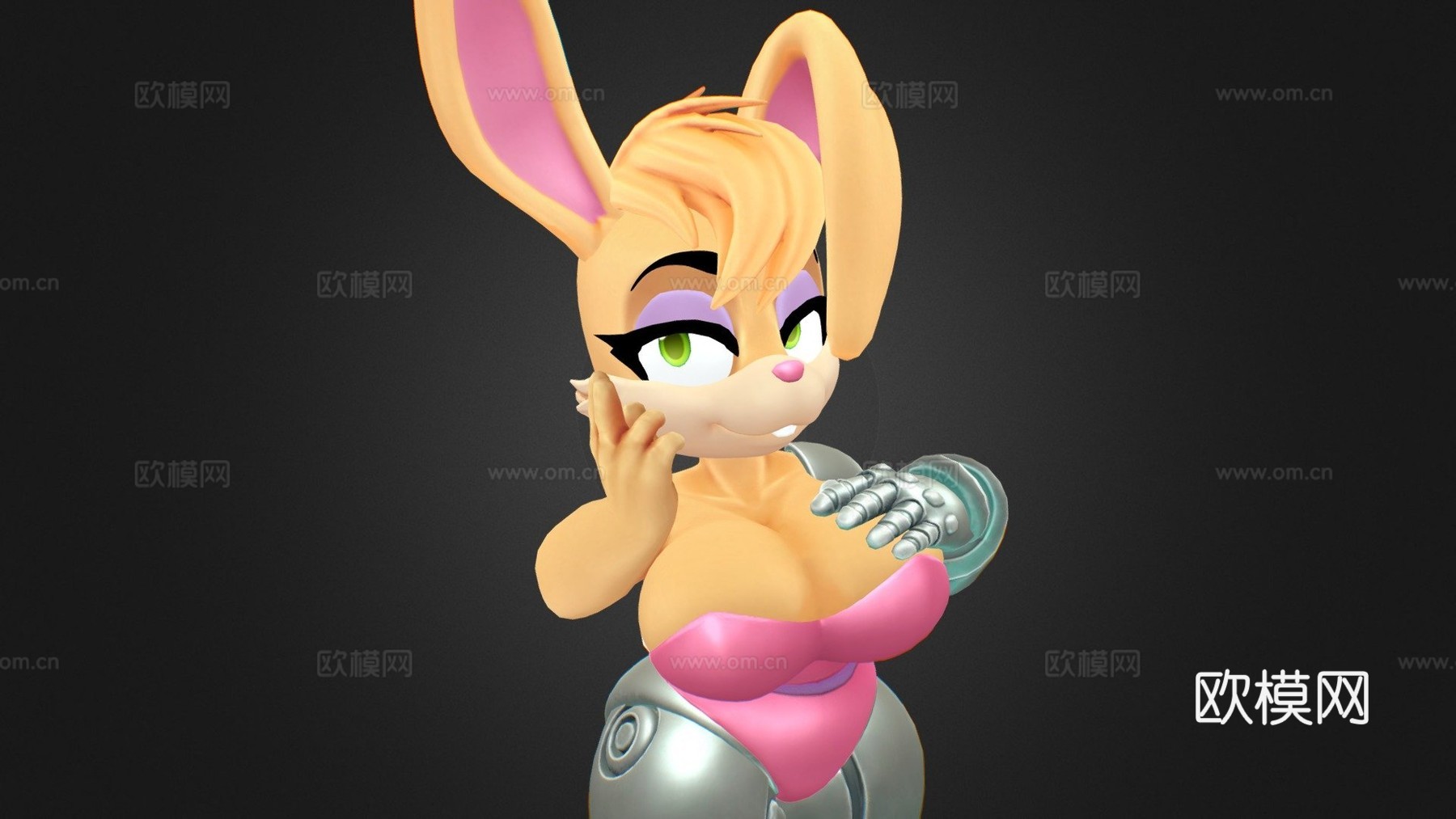 邦妮机械兔-VR聊天3d模型