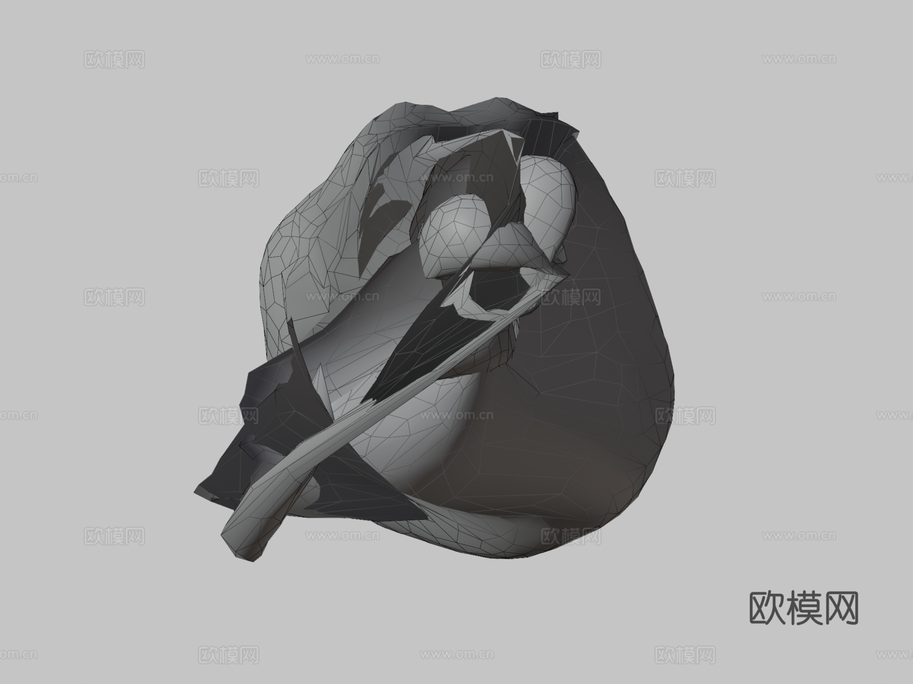 淘气鬼-班班花园63d模型