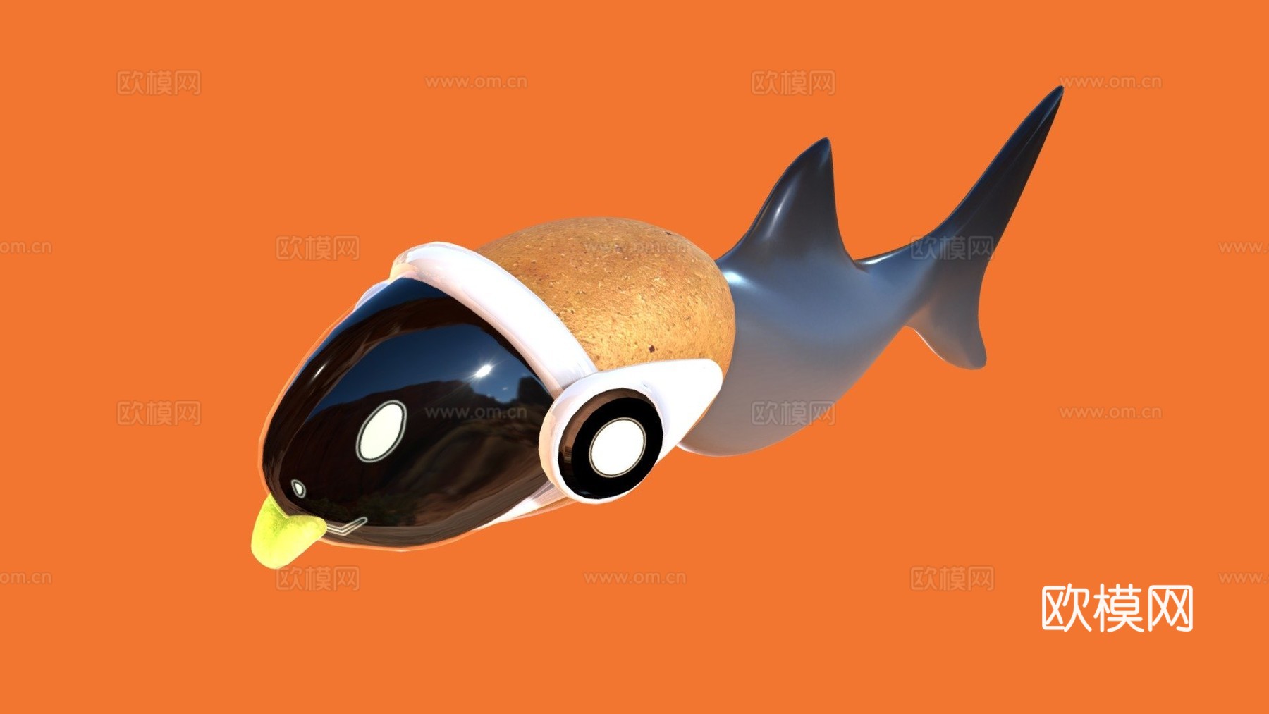 土豆原型3d模型