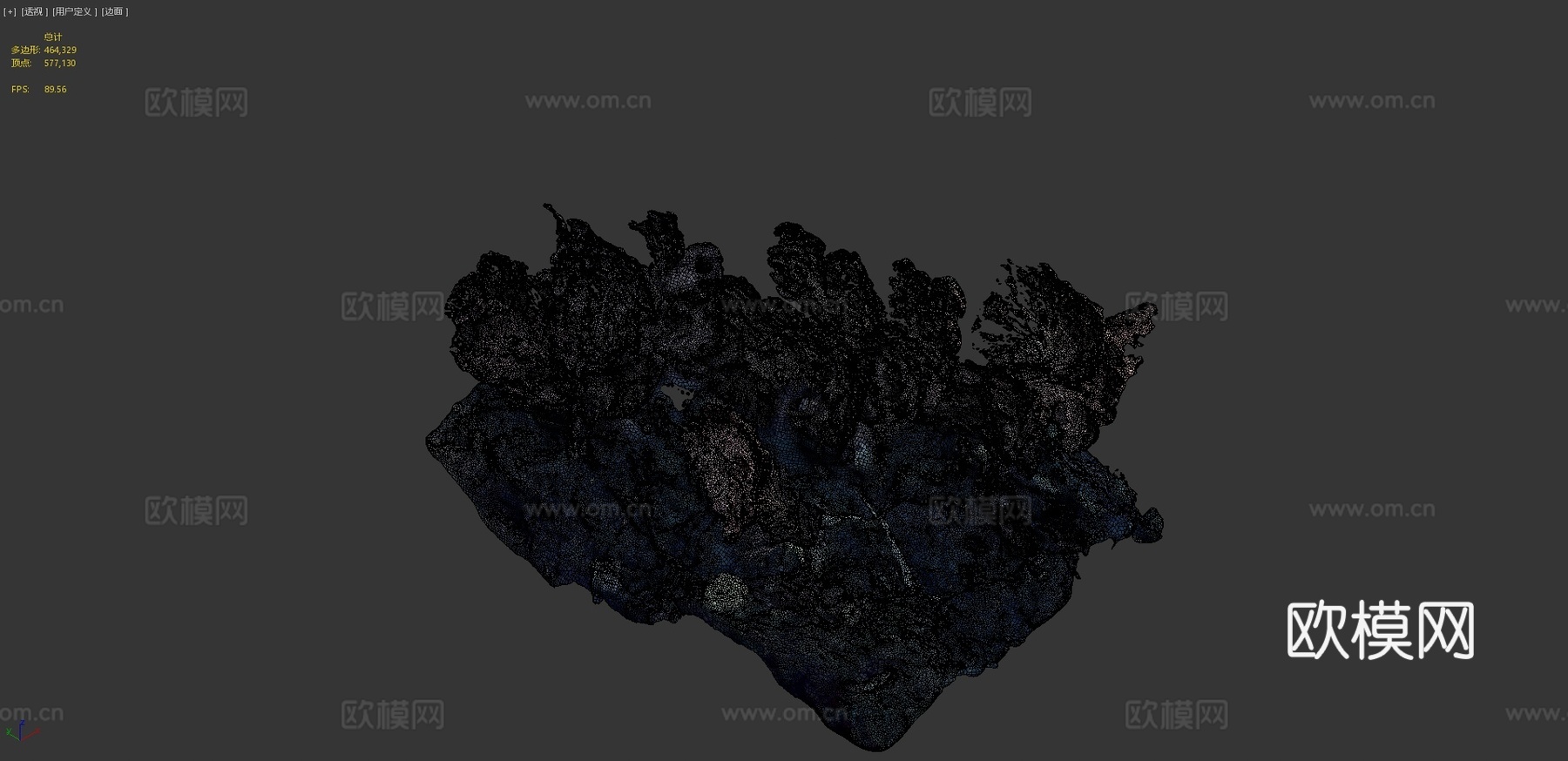 深海珊瑚3d模型