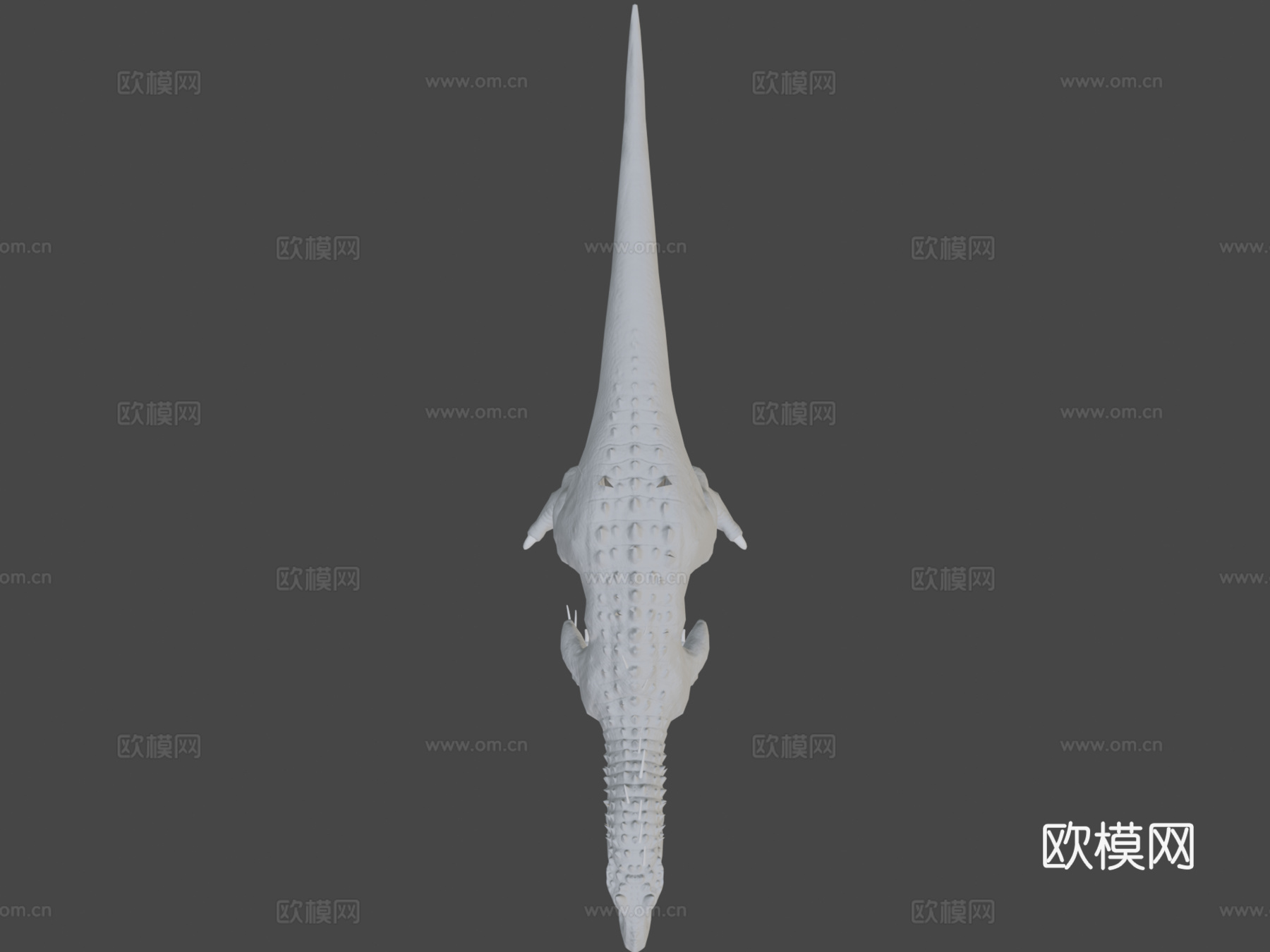 侏罗纪世界混种霸王龙低多边形测试3d模型