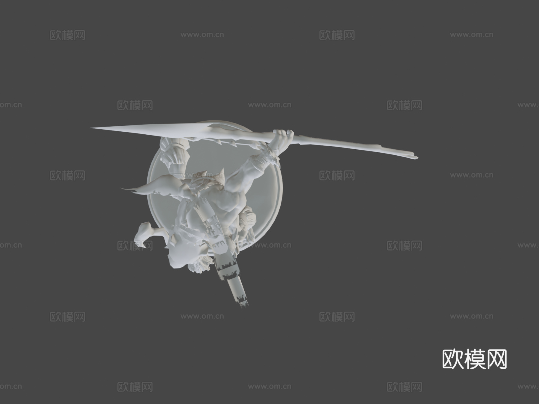 哈斯卡定制套装-恐惧杀手3d模型