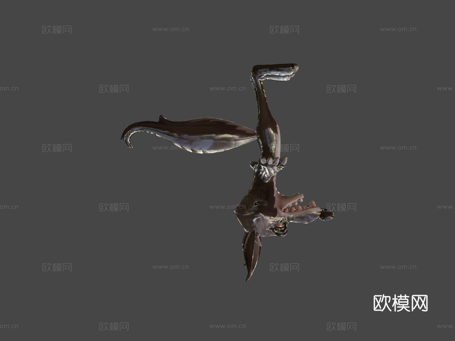 郊狼3d模型