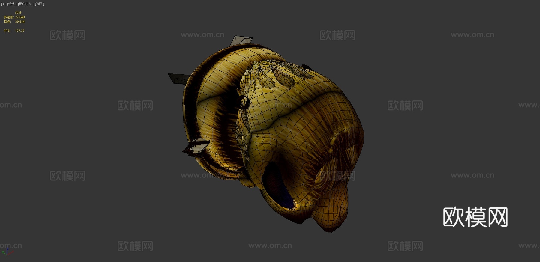 动画蜜蜂3d模型