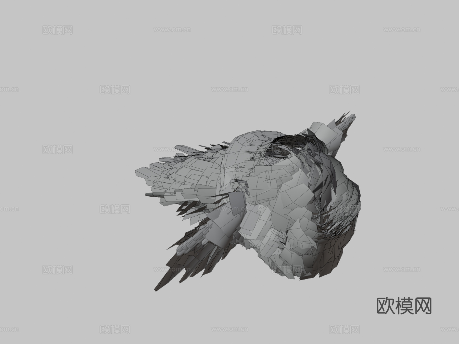 游隼3d模型