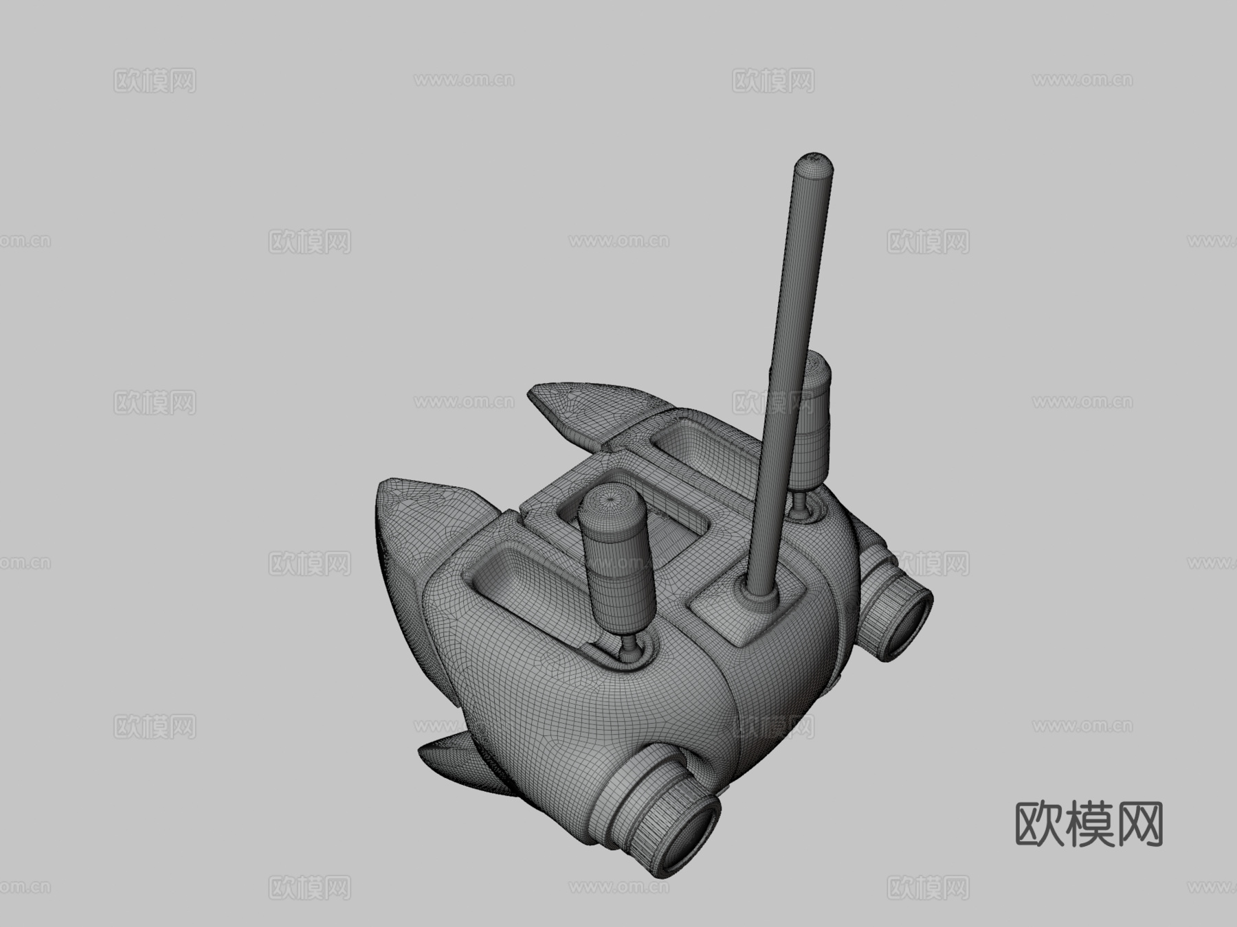 B-12流浪3d模型