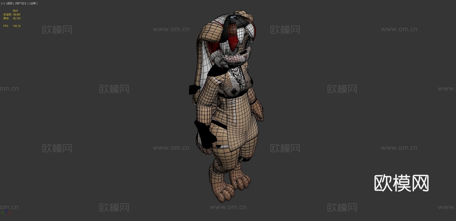 泽菲B3d模型