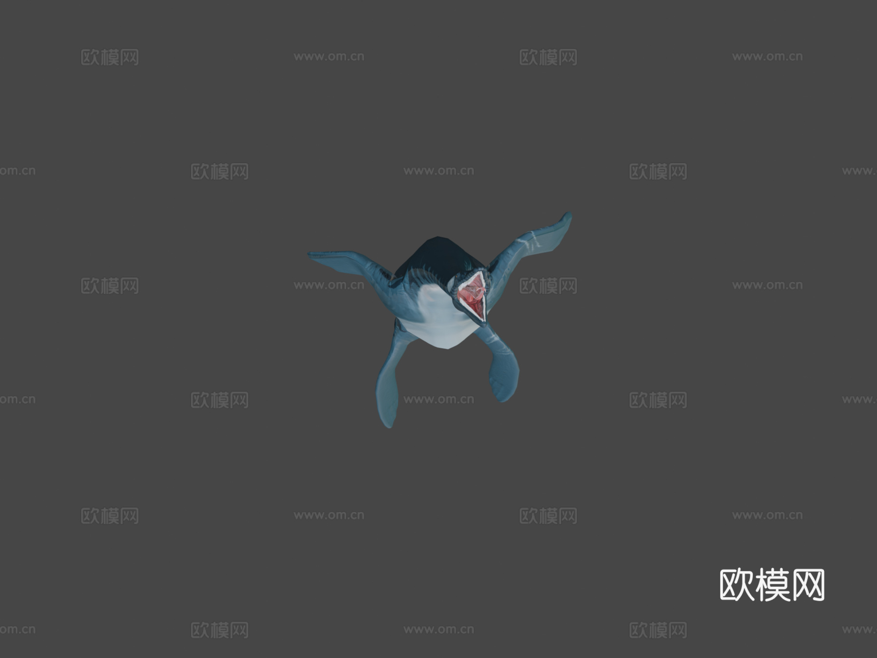 皮斯托龙动画3d模型
