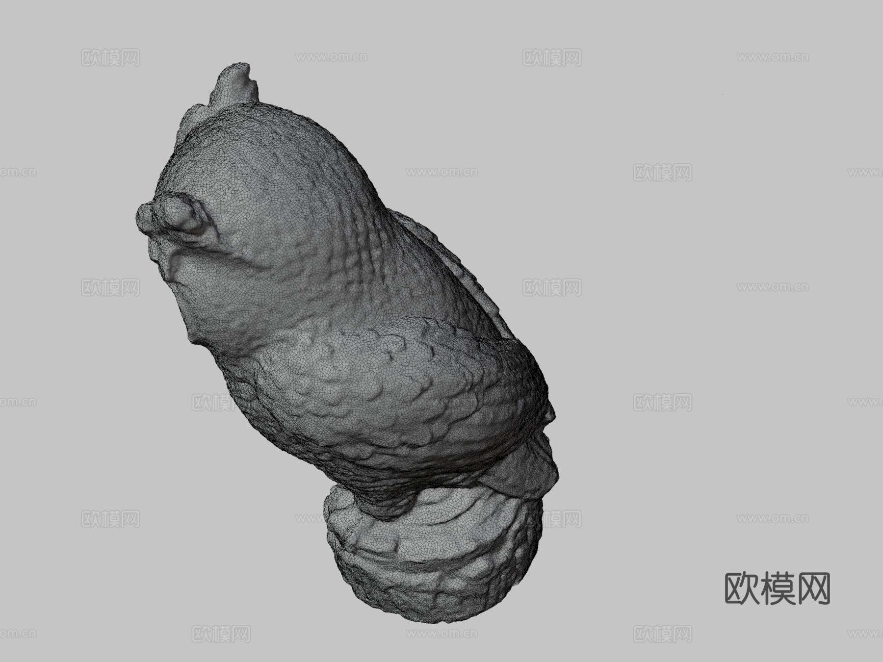 猫头鹰3d模型