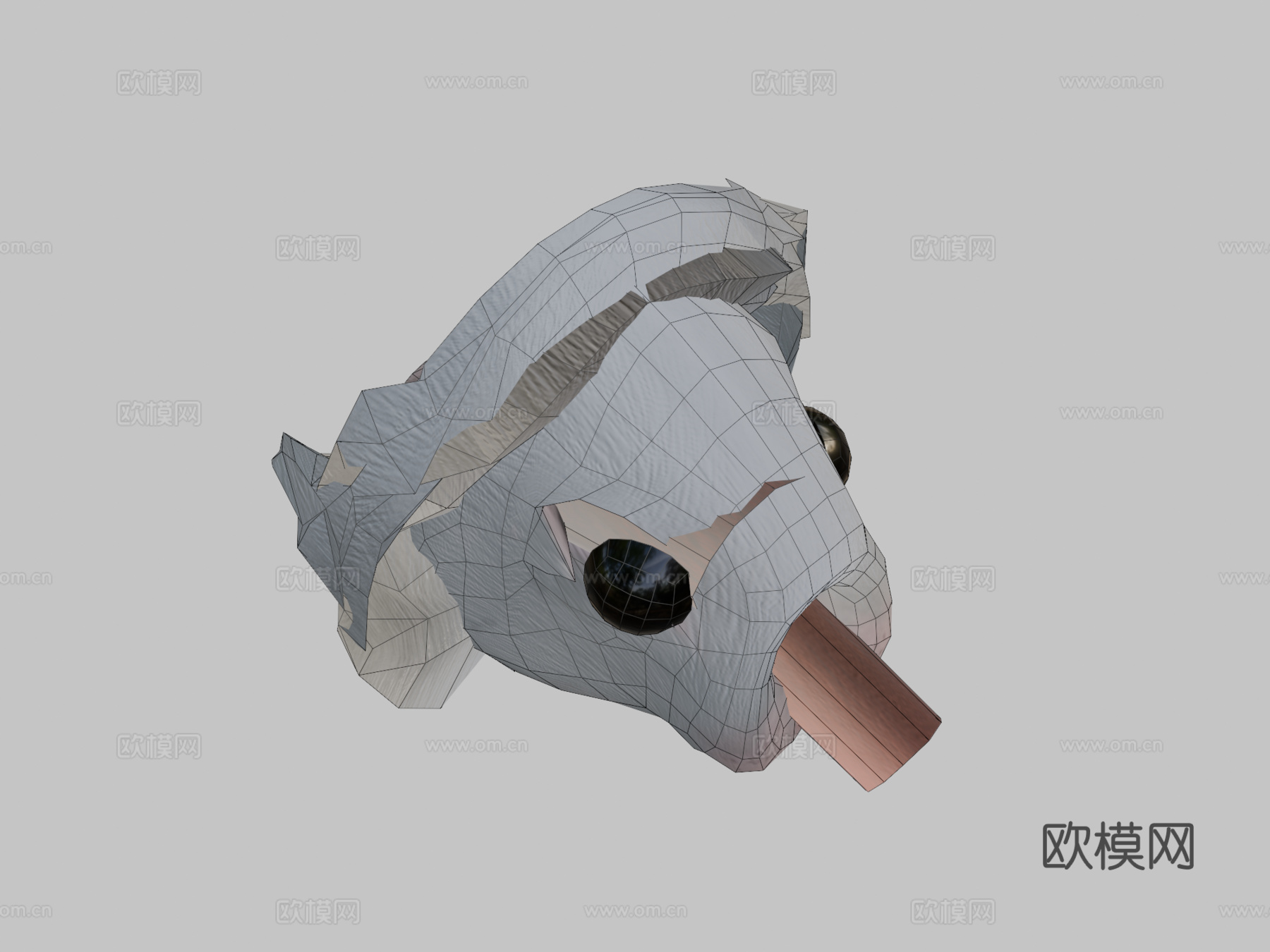 老鼠3d模型