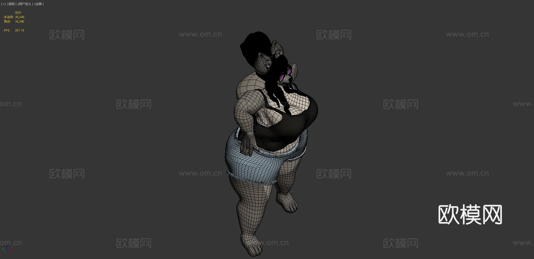 迪克西3d模型