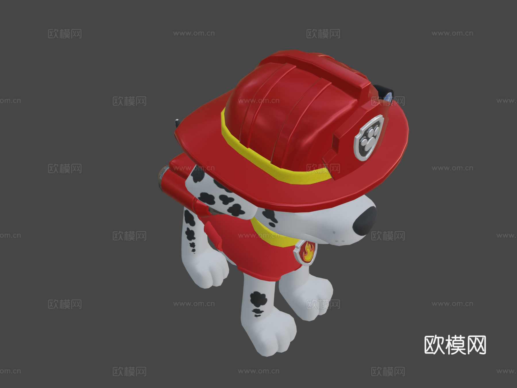 马歇尔-汪汪队立大功3d模型