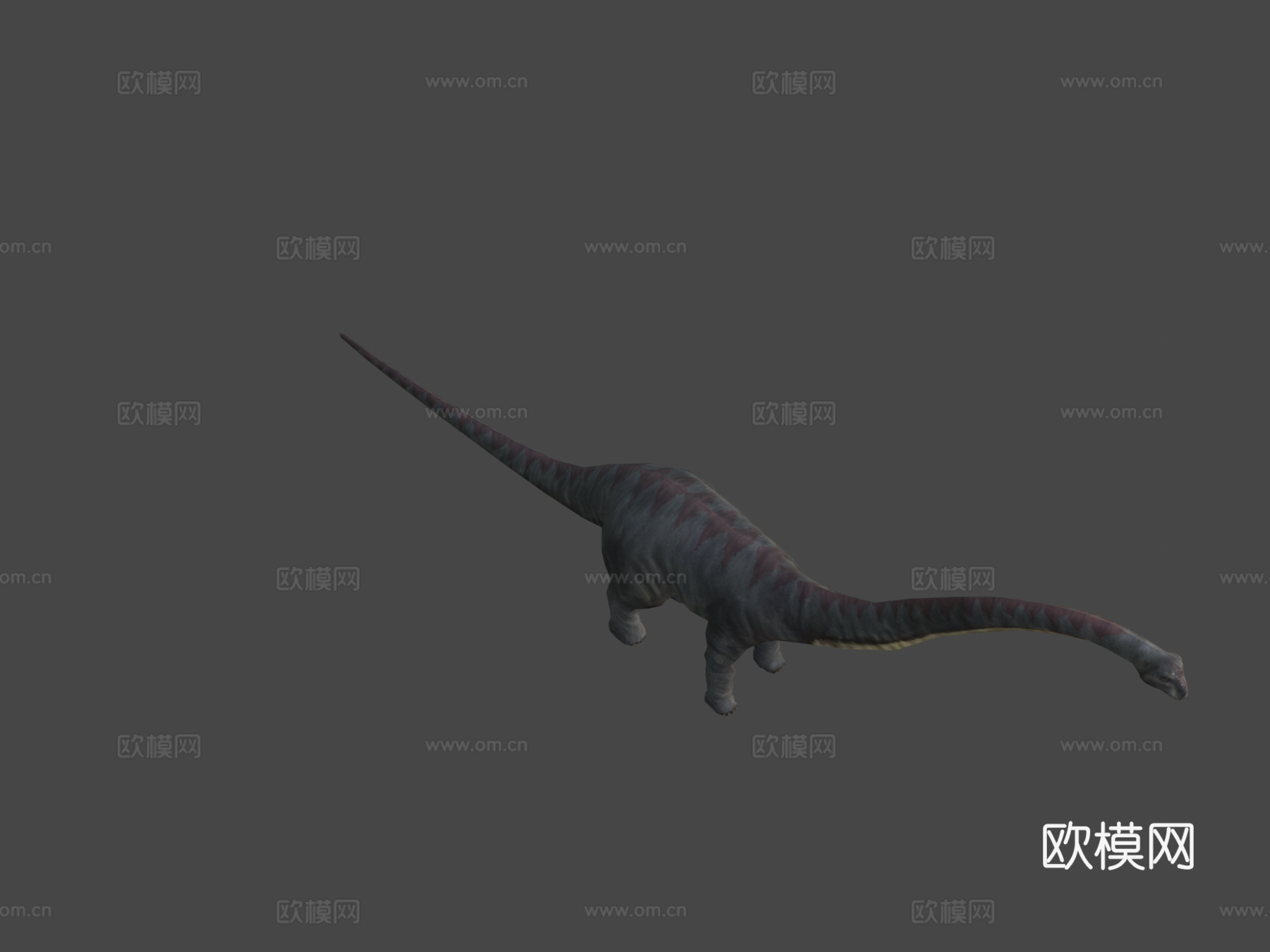 DRT恐龙-蜥脚类3d模型