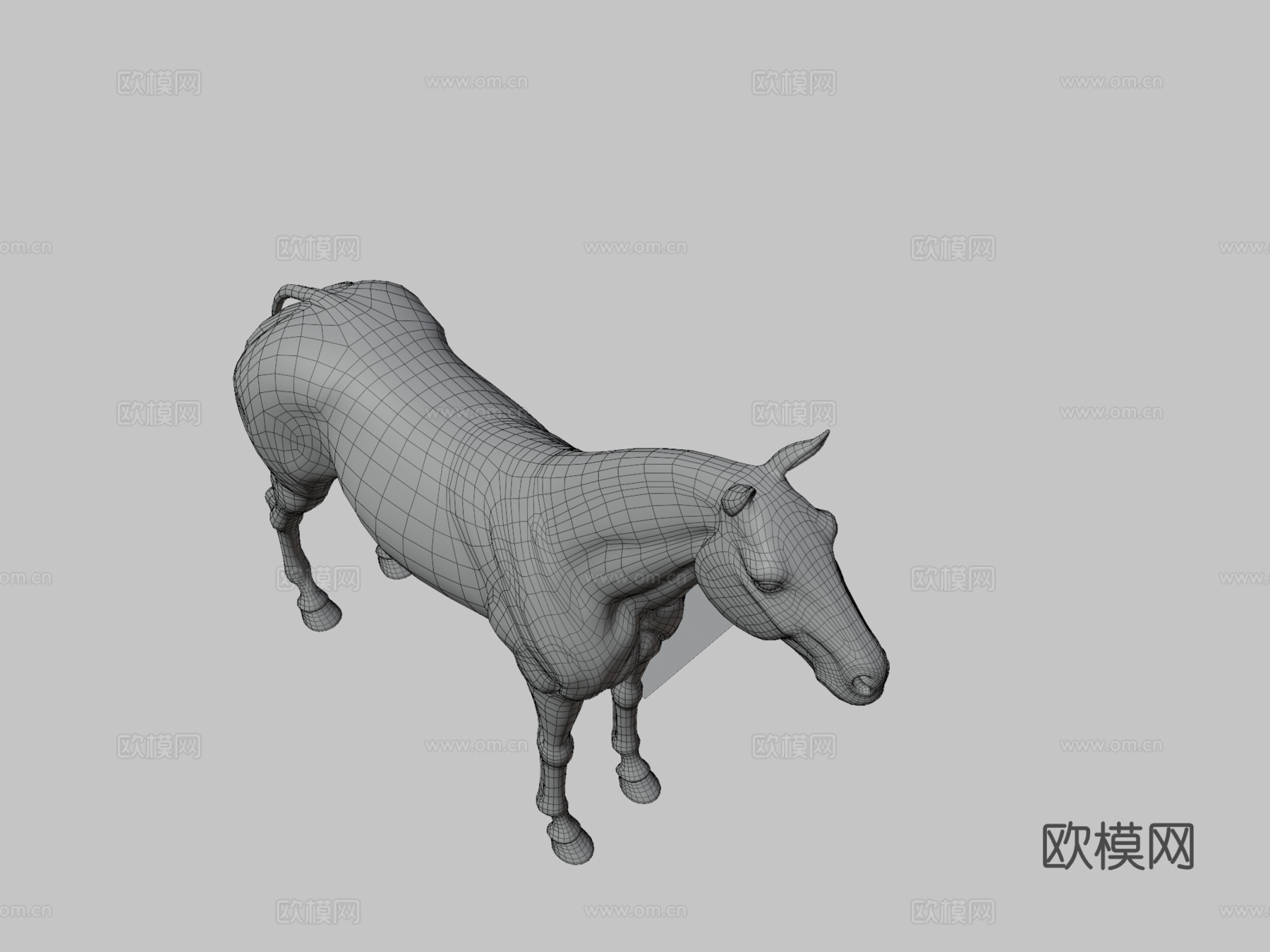 免费马匹3D模型3d模型