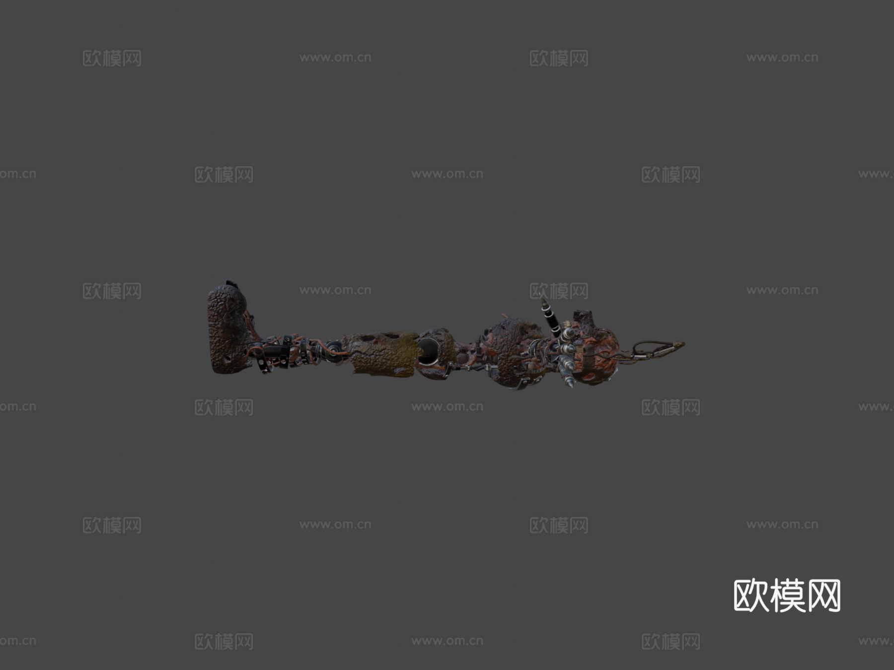 FNAF-安全漏洞-烧焦陷阱3d模型