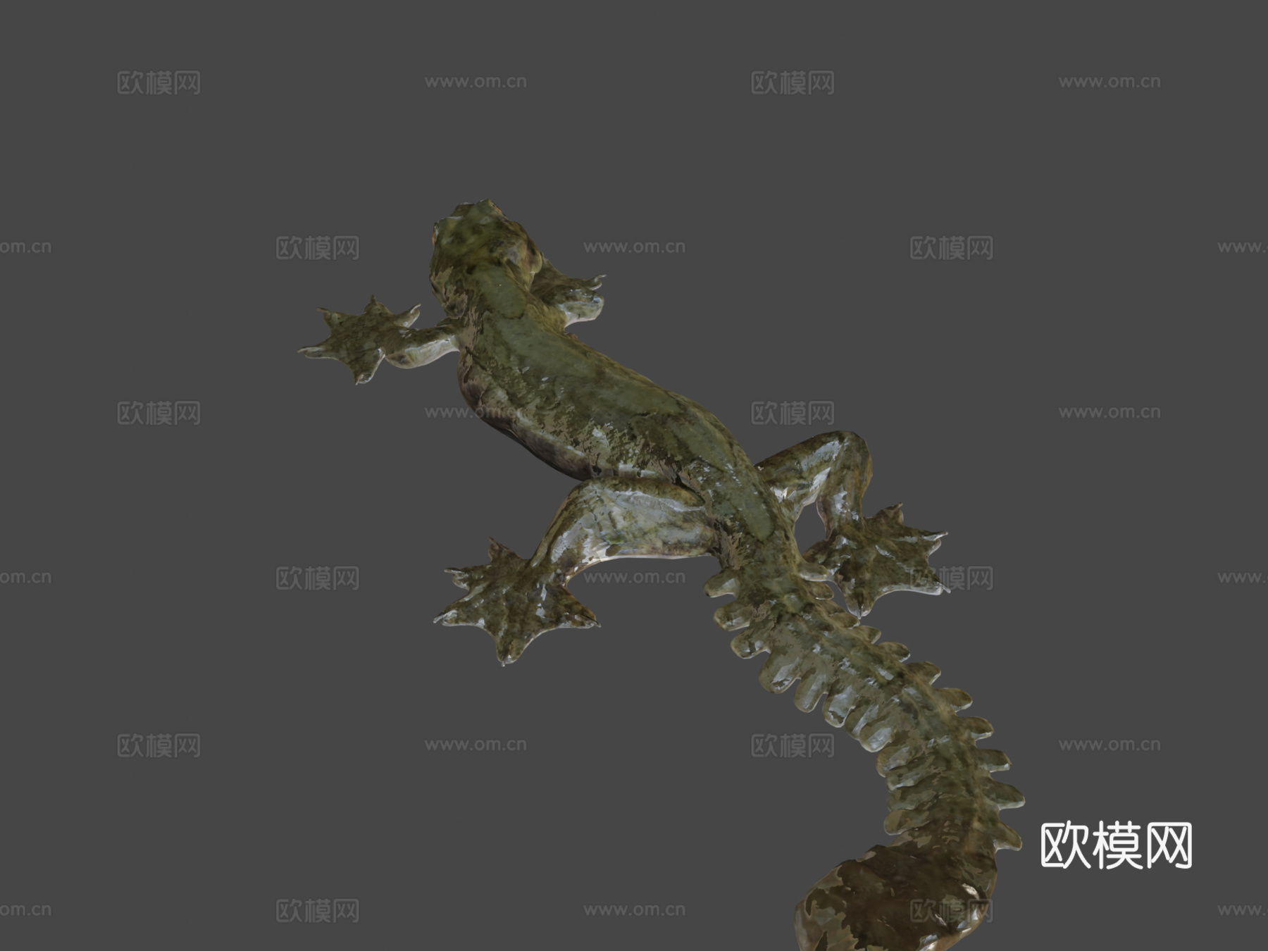 A型-飞壁虎3d模型