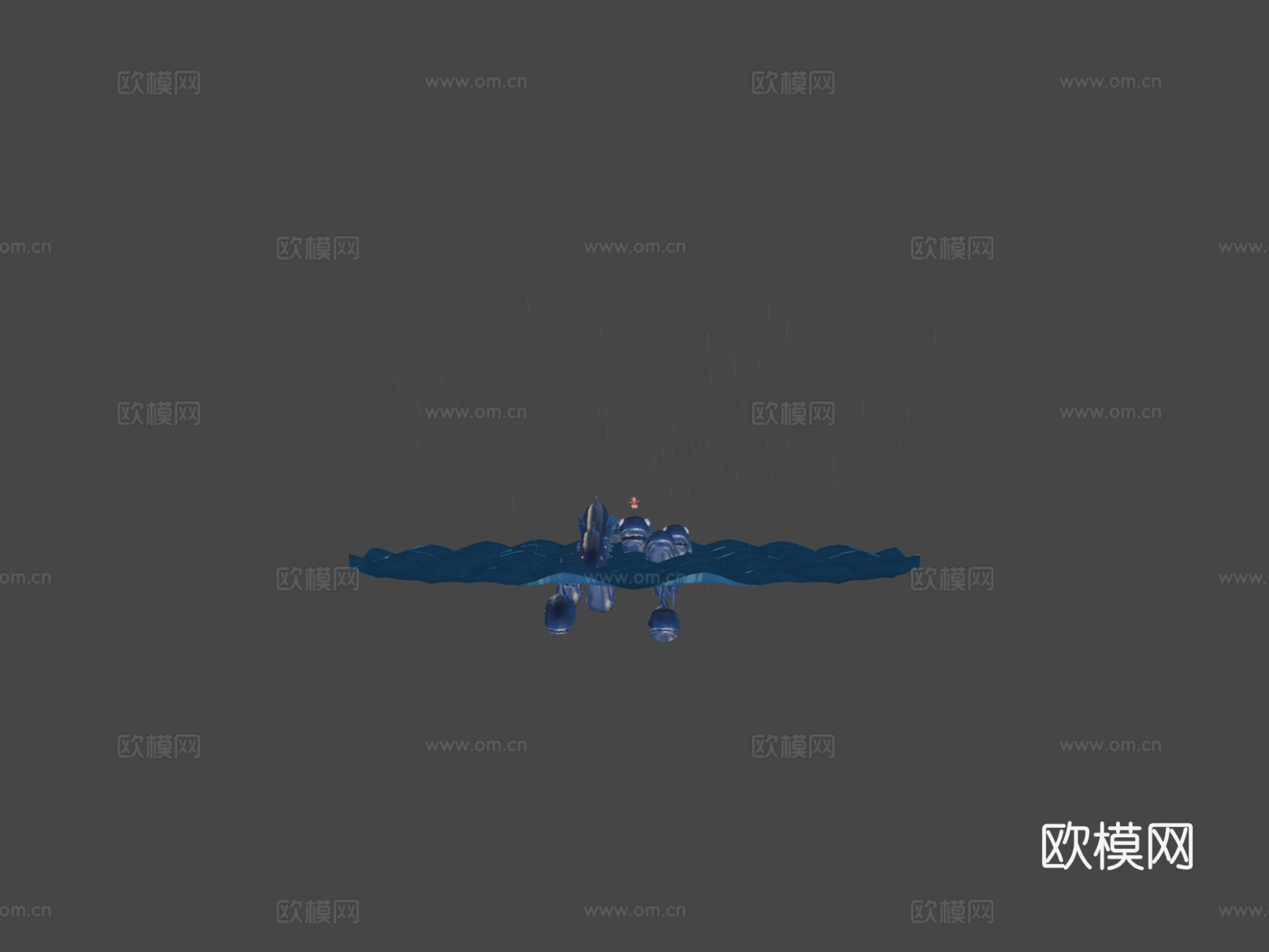 波妞粉丝艺术(VR)-我回来了宗介!3d模型