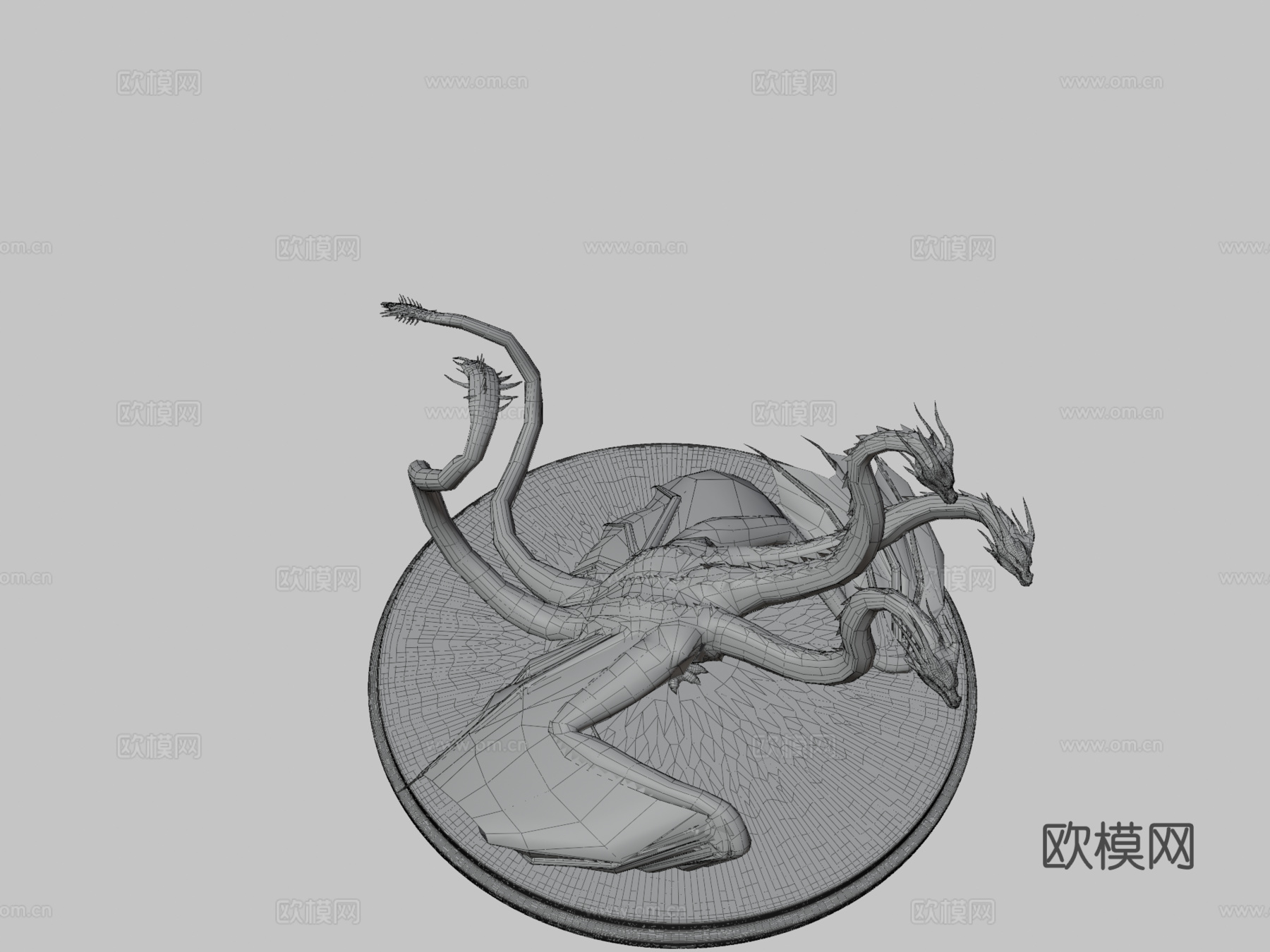王者基多拉3d模型