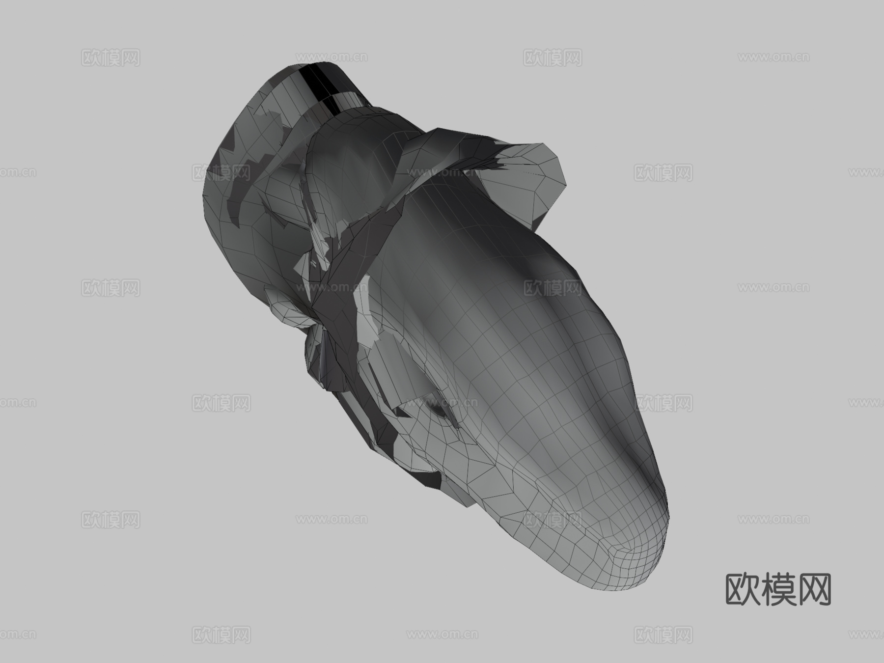 迅猛龙3d模型