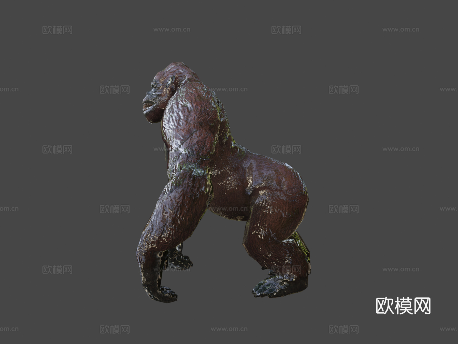 金刚王-枪派冒险3d模型