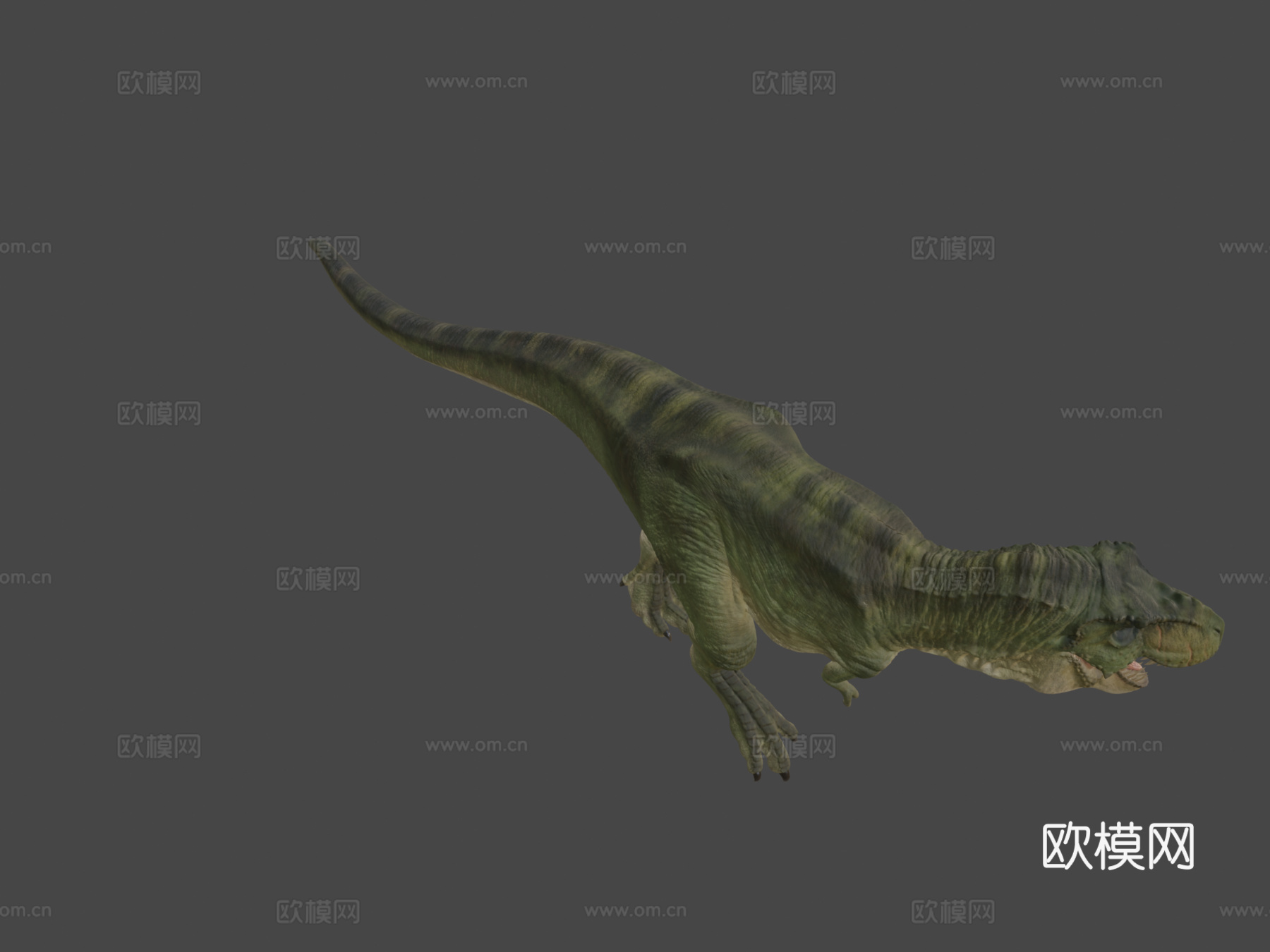 侏罗纪公园3霸王龙(弗雷迪)同人作品3d模型