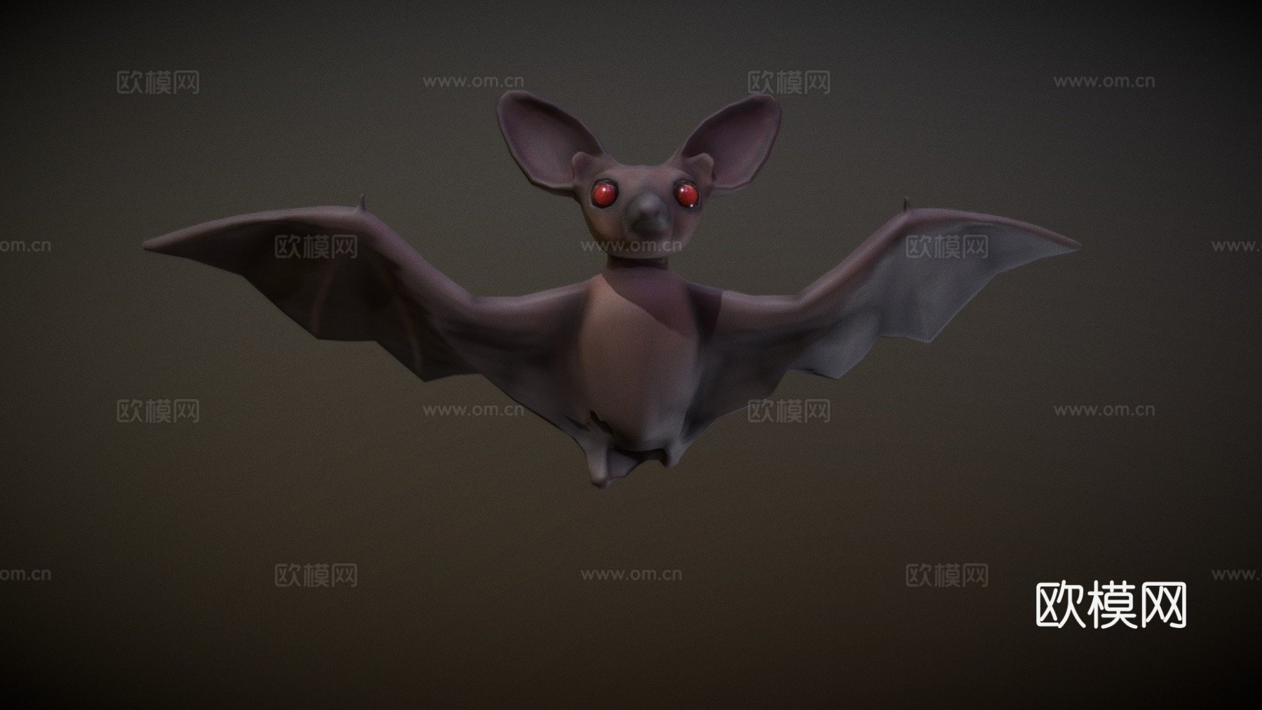 蝙蝠3d模型