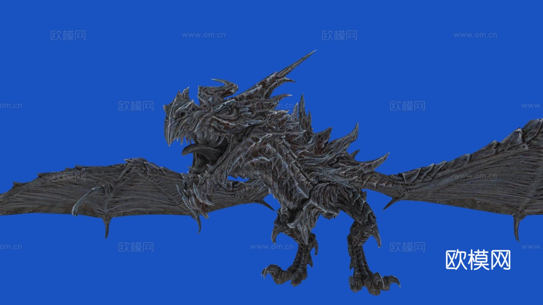 奥杜因龙3d模型