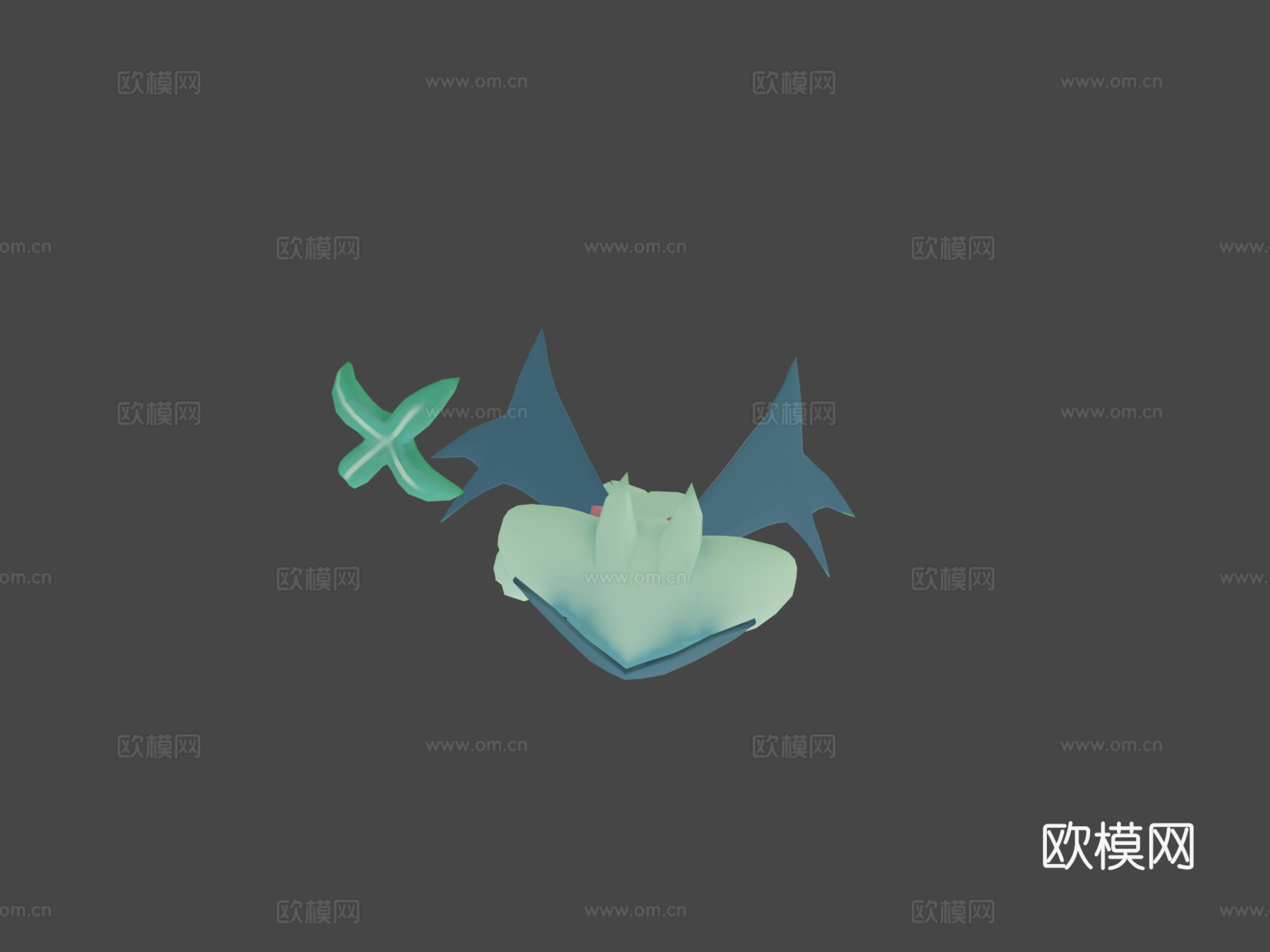 魔幻假面喵3d模型