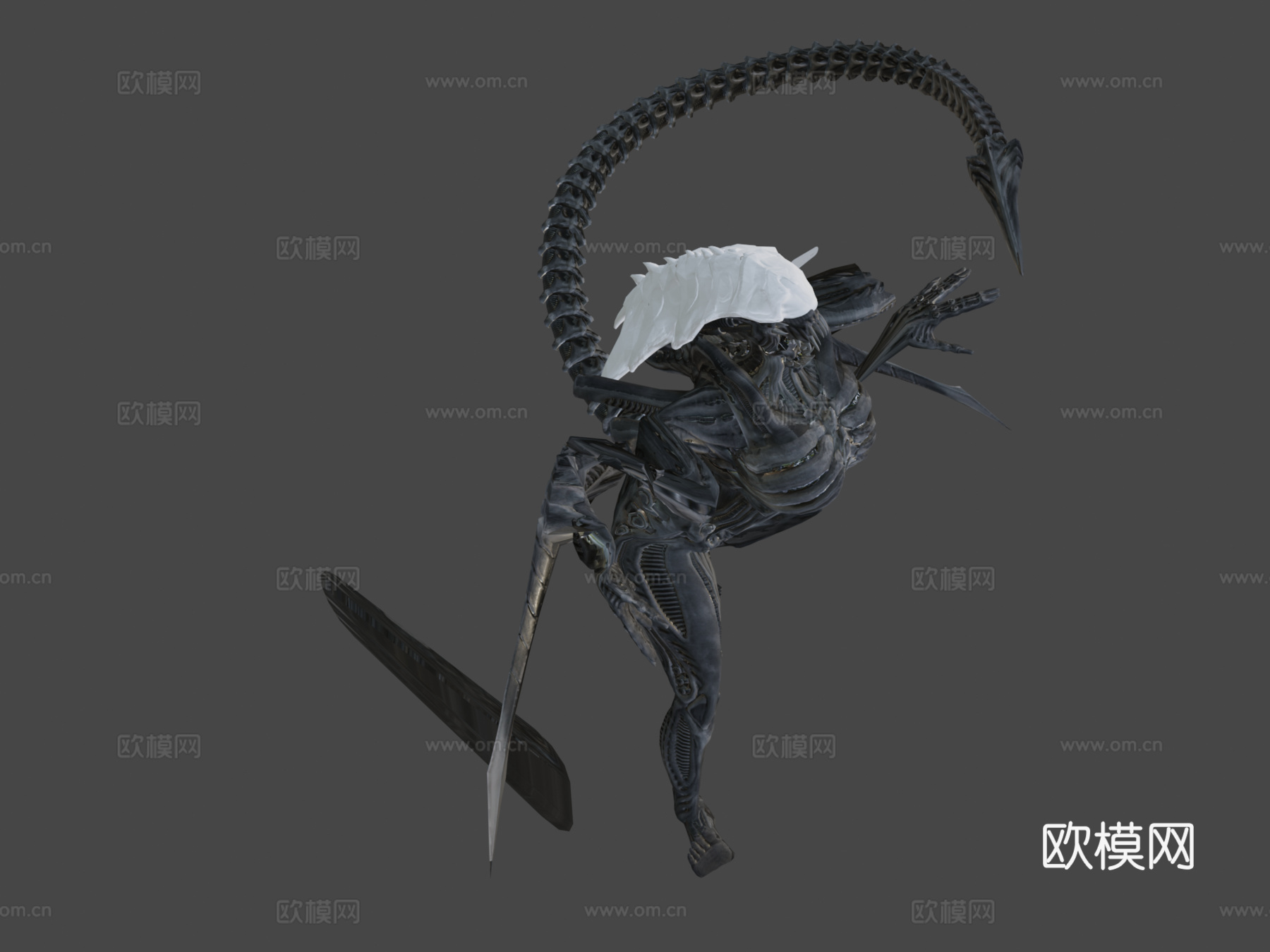 异形女外星人[NSFW]3d模型