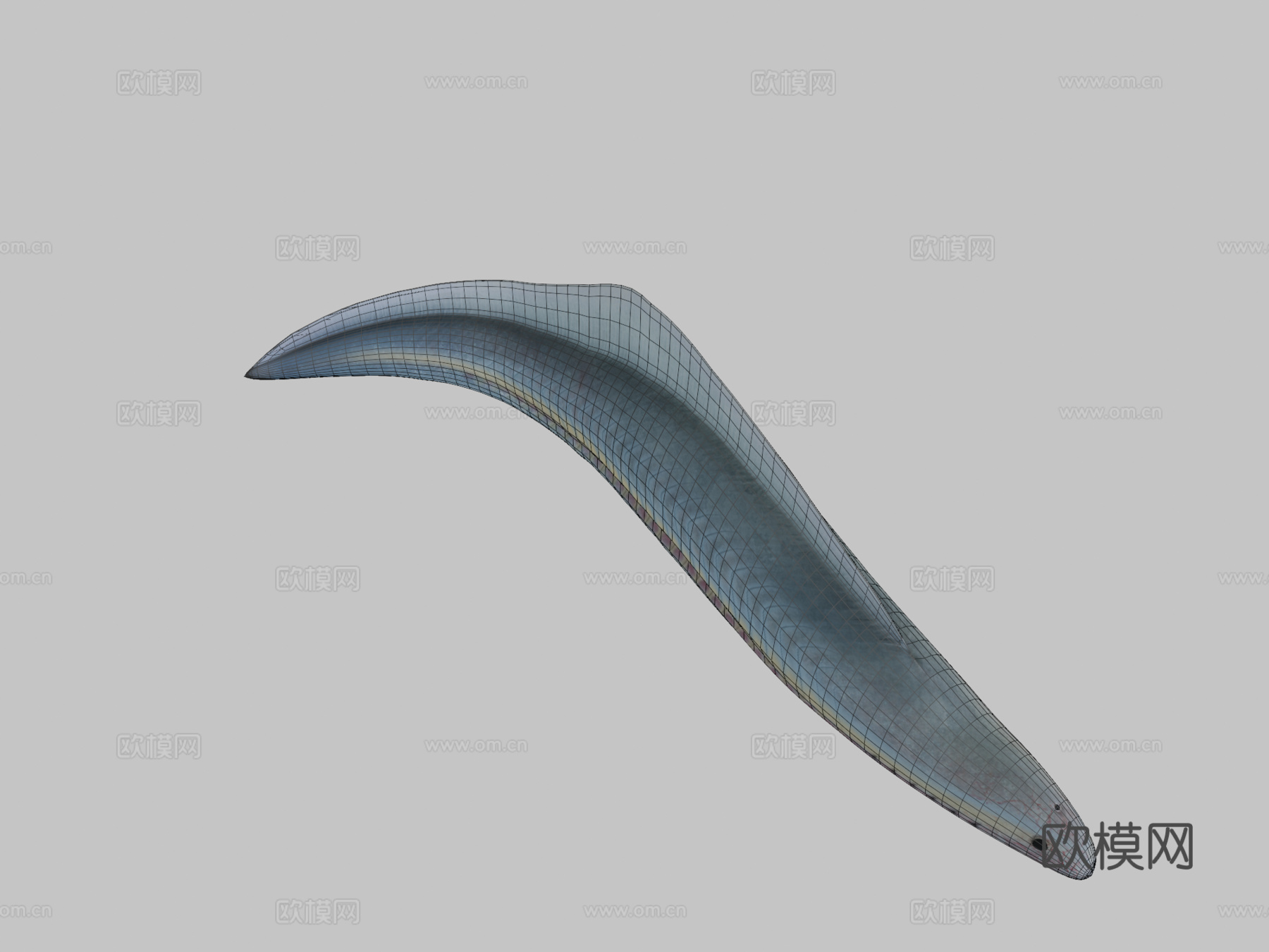 丰娇昆明鱼3d模型