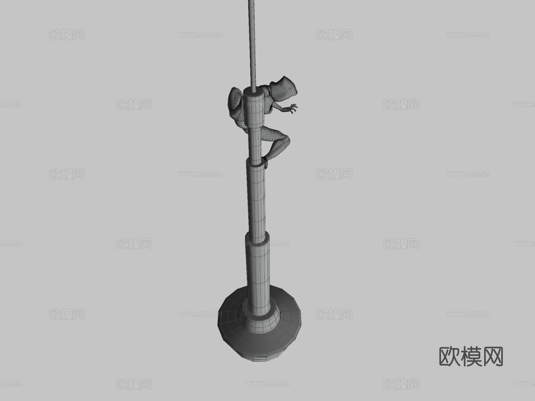 蜘蛛格温3d模型