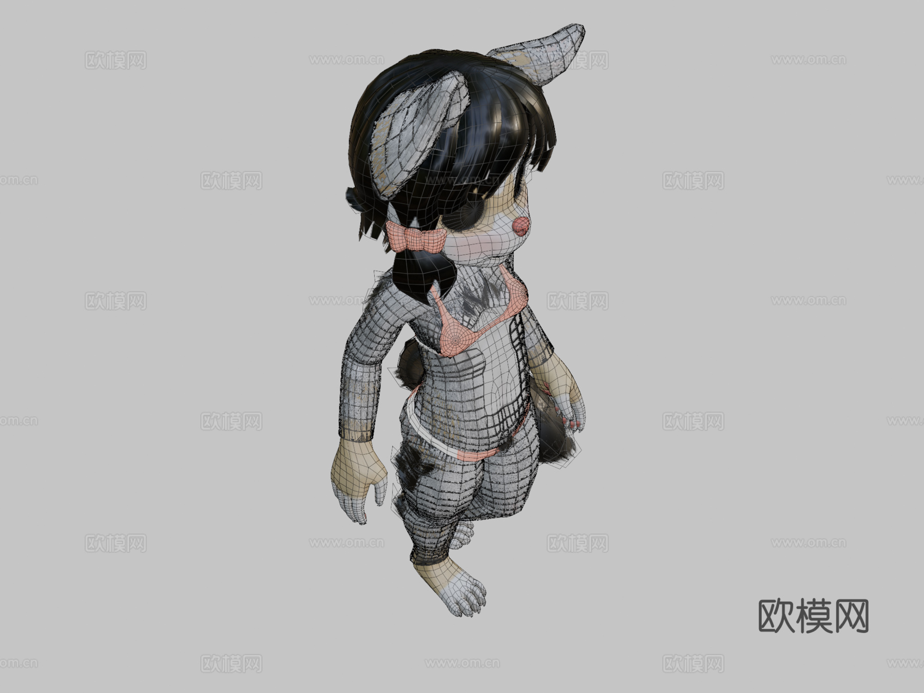 克拉琳尼克斯3d模型