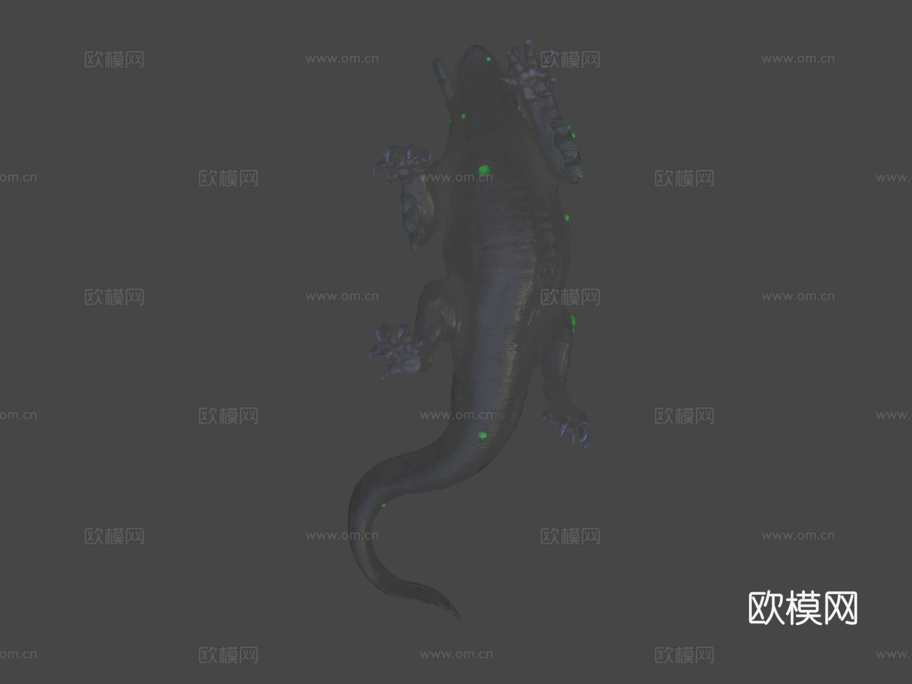 冰冻生物3d模型