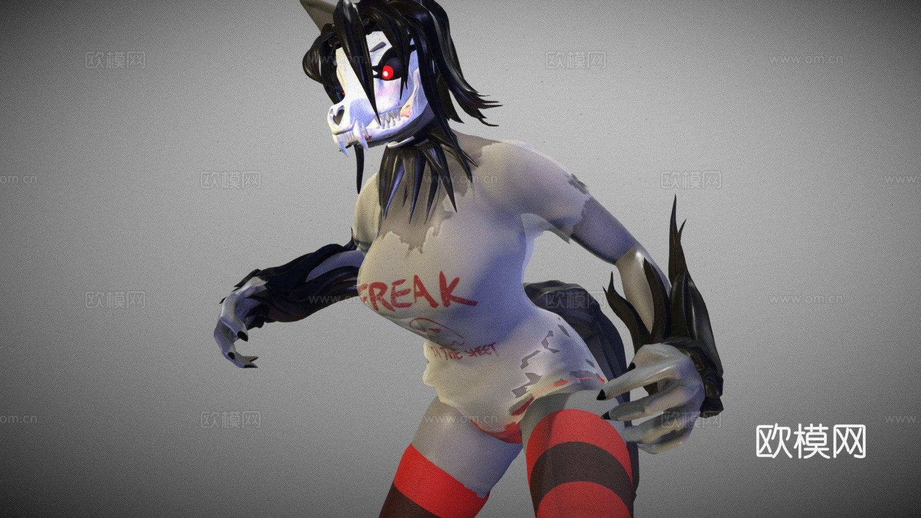 scp-1471二次元老婆版3d模型