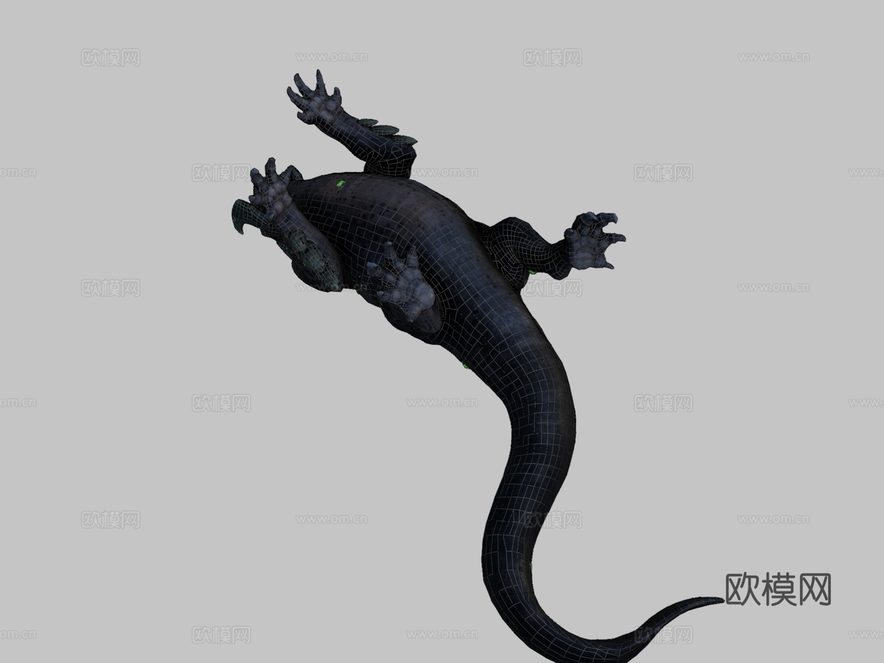 冰冻生物3d模型
