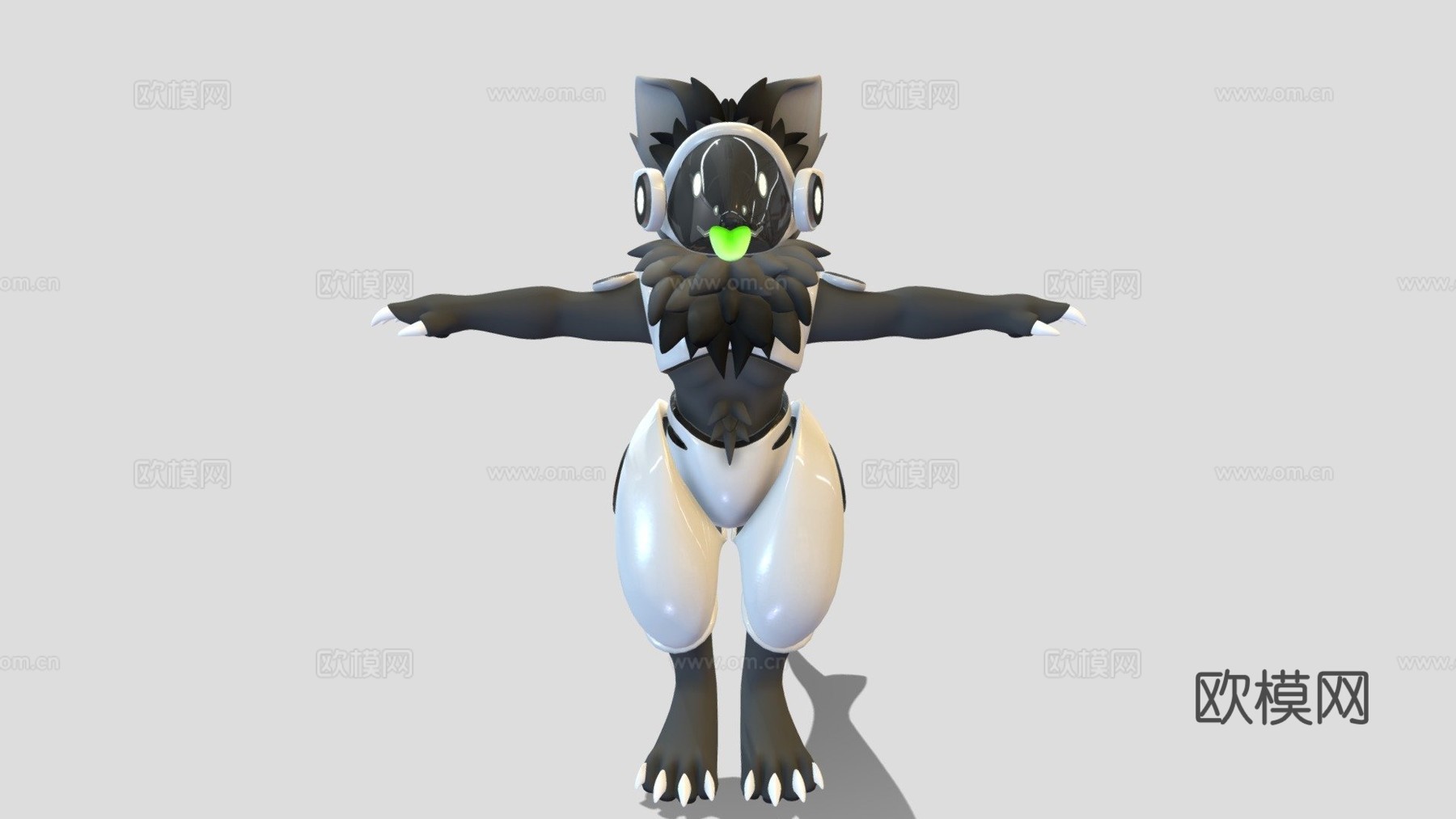 原型兽-VRChat与VTuber虚拟形象3d模型