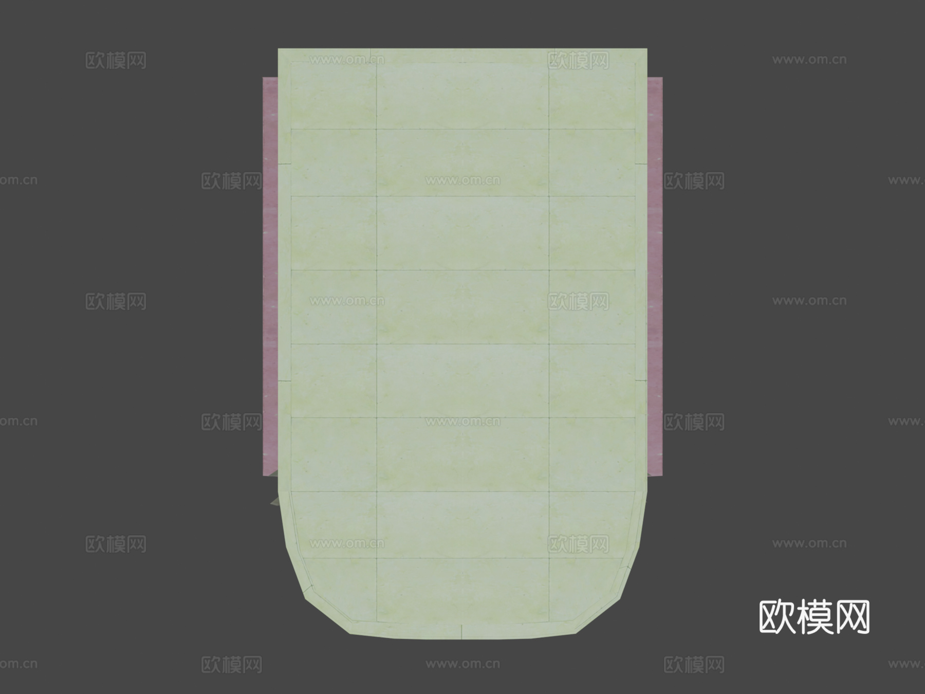 火影忍者中忍考试大厅3d模型